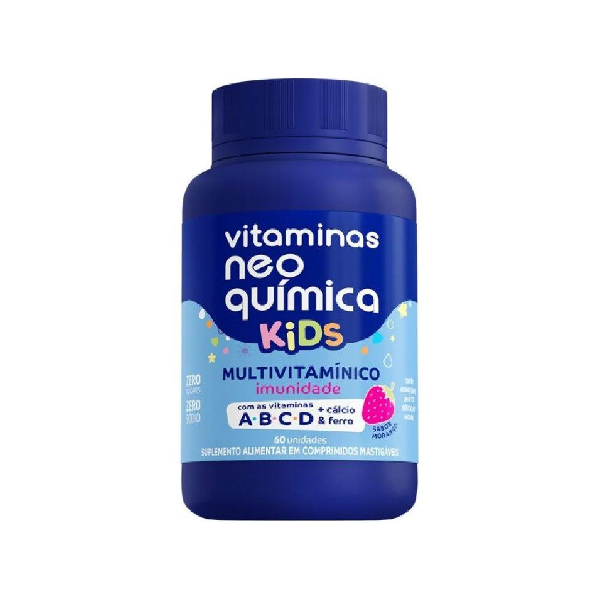 Vitamina Neo Quimica Kids 60 Comprimidos Mastigável