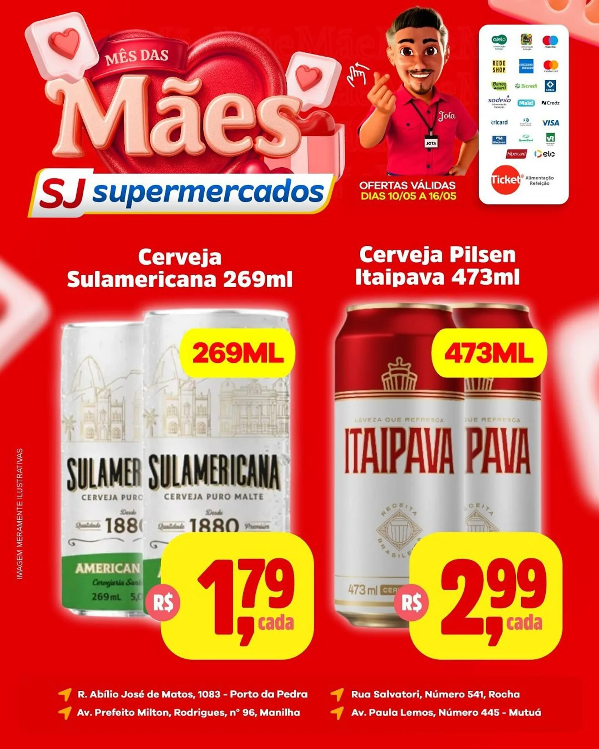 Encarte de Catálogo Sj Supermercados 10 de maio até 16 de maio 2025 - Pagina 4
