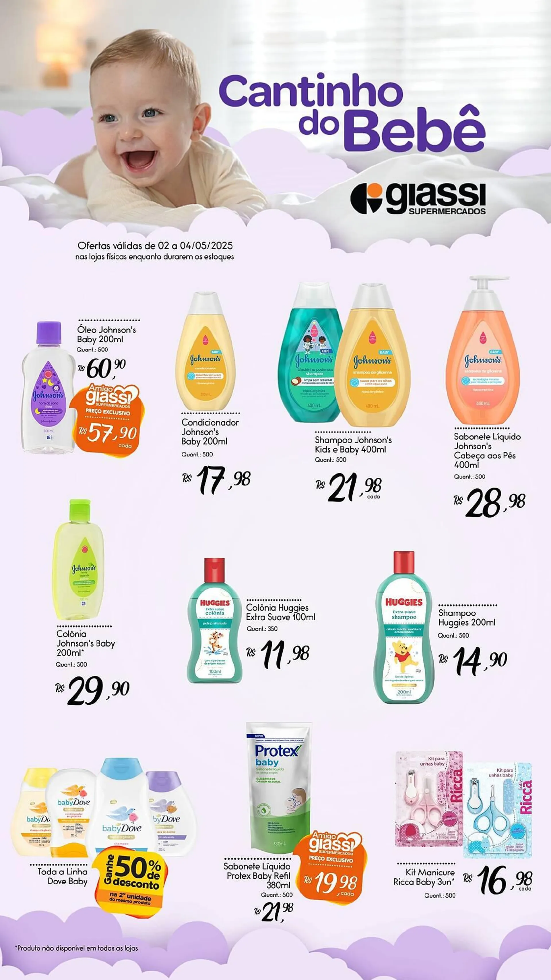 Encarte de Catálogo Giassi Supermercados 2 de maio até 4 de maio 2025 - Pagina 2