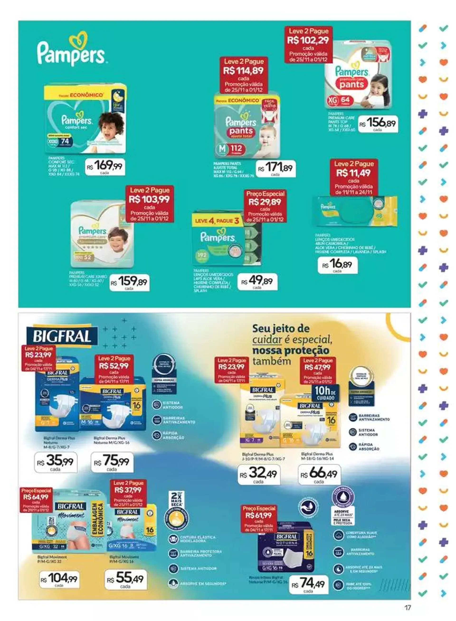 Encarte de Ofertas Especiais Drogal 5 de novembro até 1 de dezembro 2024 - Pagina 17