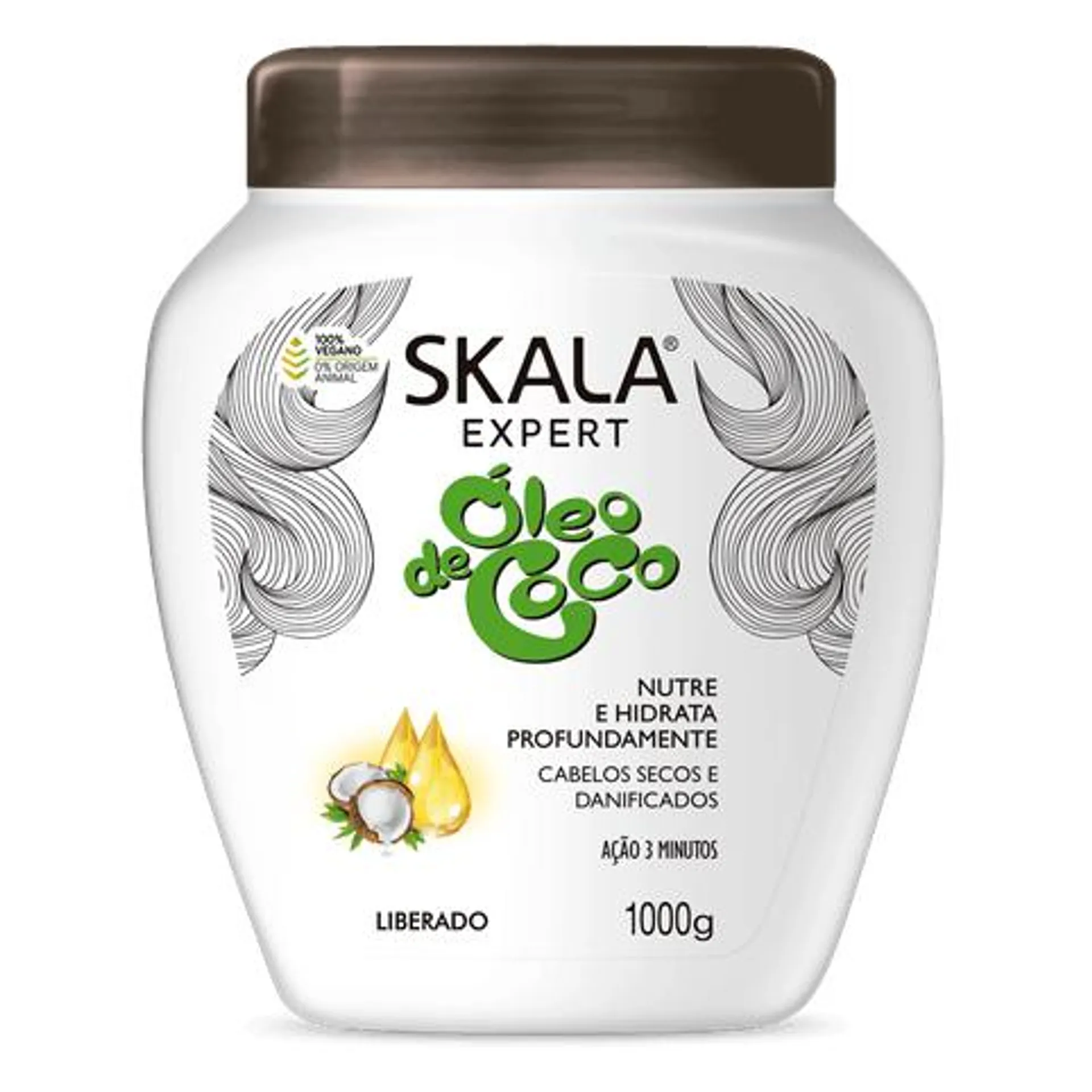 Creme de Tratamento Skala Expert Óleo de Coco 1kg