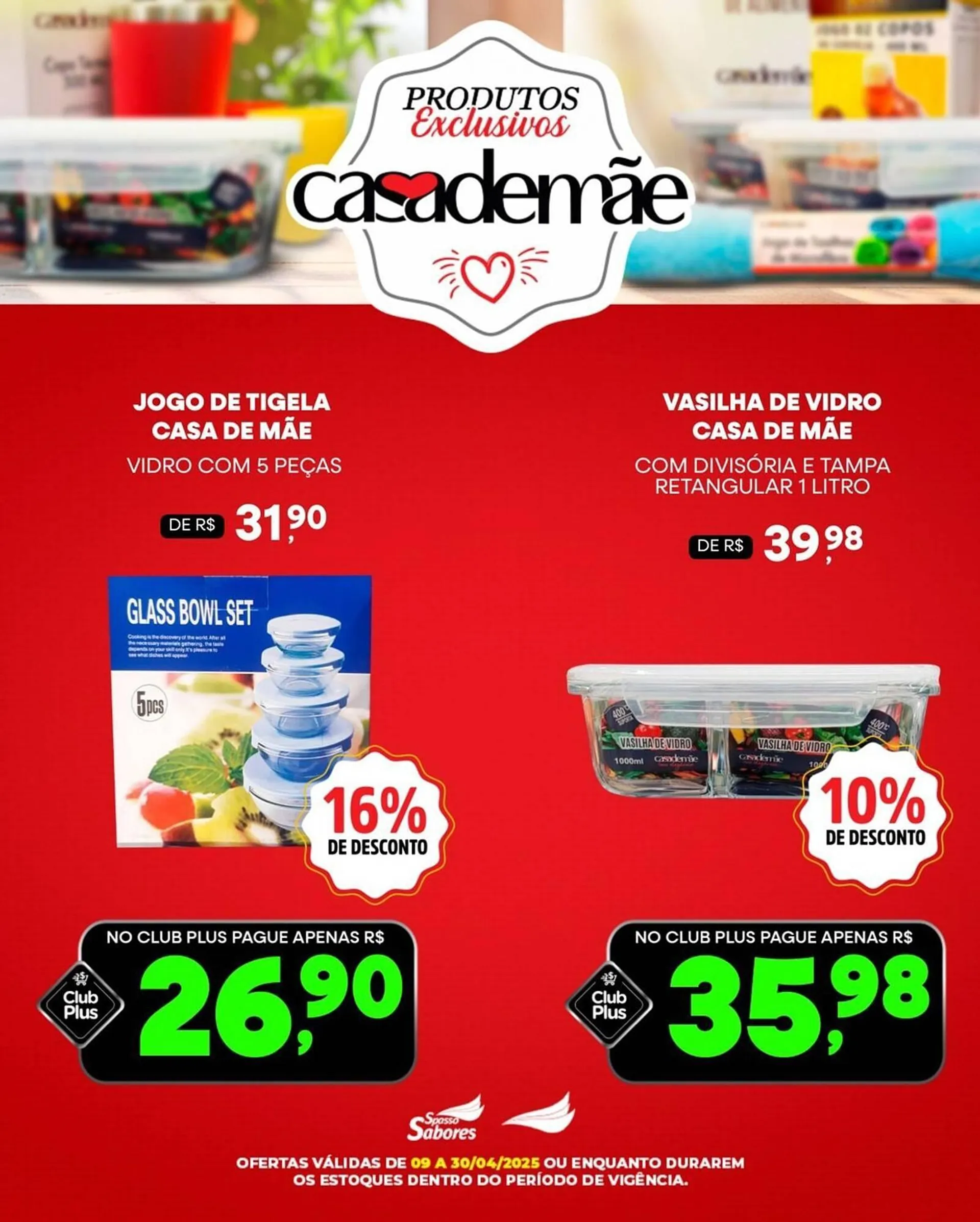 Encarte de Catálogo Spasso Sabores 9 de abril até 30 de abril 2025 - Pagina 4
