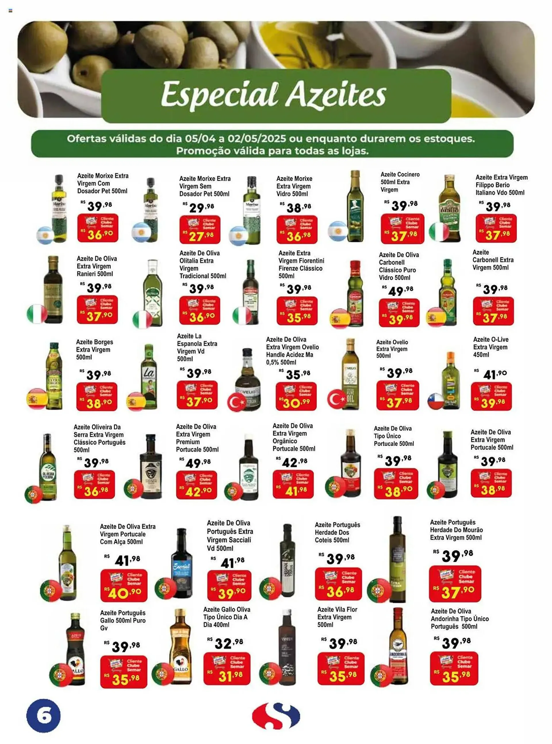 Encarte de Catálogo Semar Supermercado 5 de abril até 2 de maio 2025 - Pagina 6