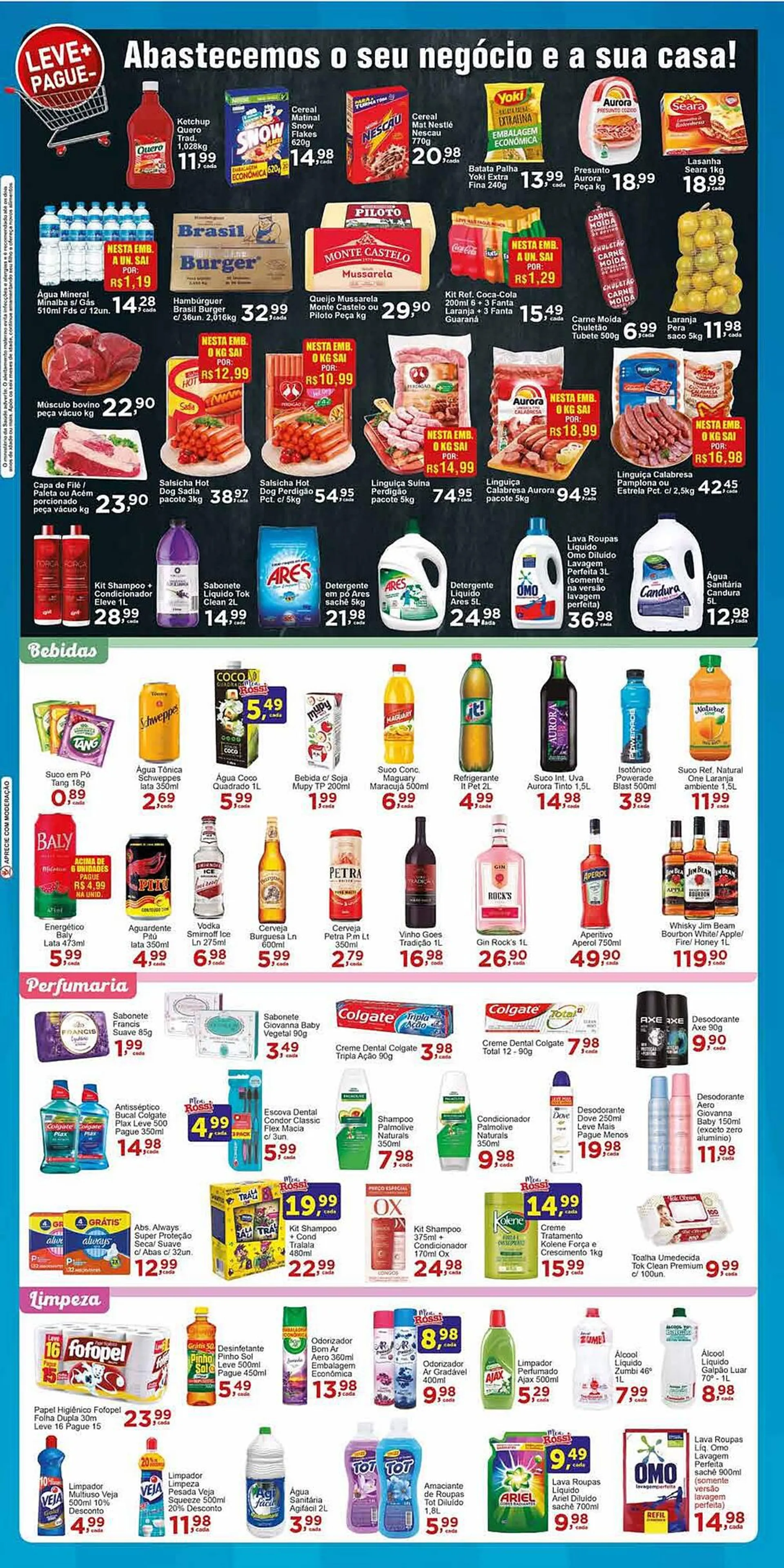 Encarte de Catálogo Rossi Supermercado 2 de agosto até 8 de agosto 2023 - Pagina 3