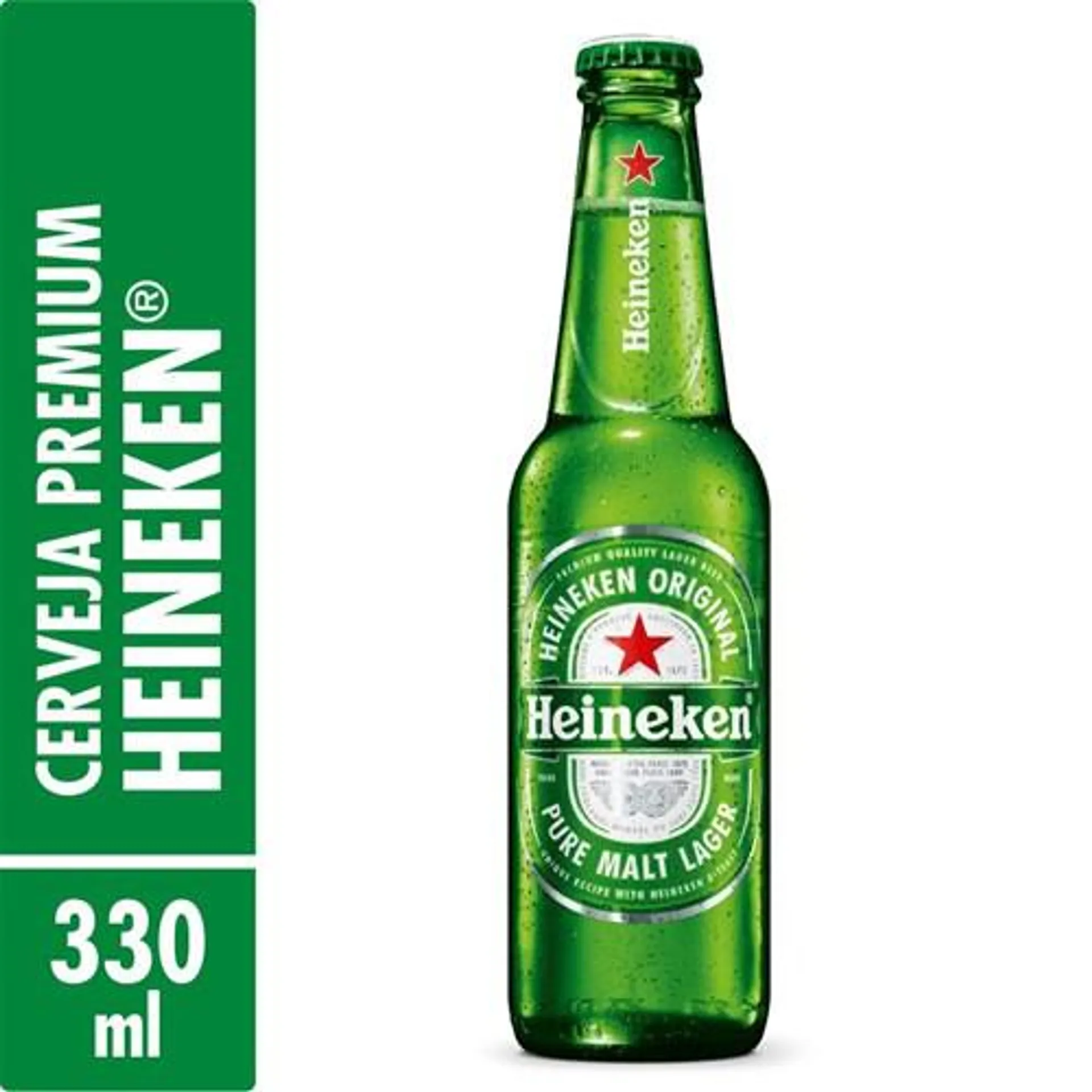 Cerveja Lager Heineken 330ml