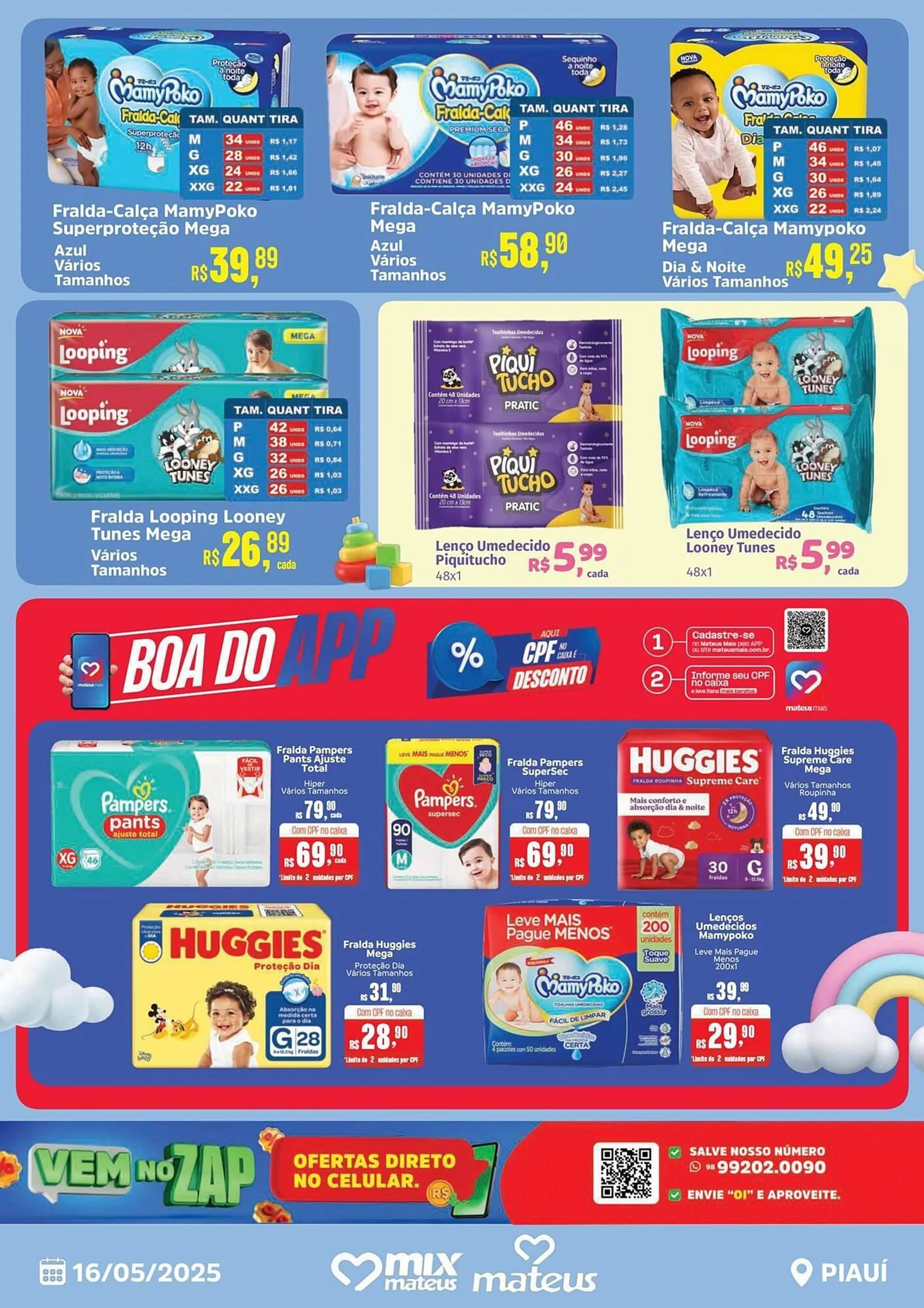 Encarte de Catálogo Supermercados Mateus 16 de maio até 16 de maio 2025 - Pagina 2