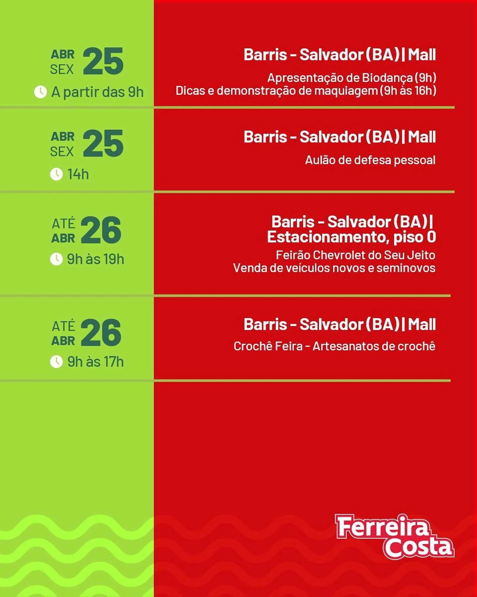 Encarte de Catálogo Ferreira Costa 25 de abril até 26 de abril 2025 - Pagina 5