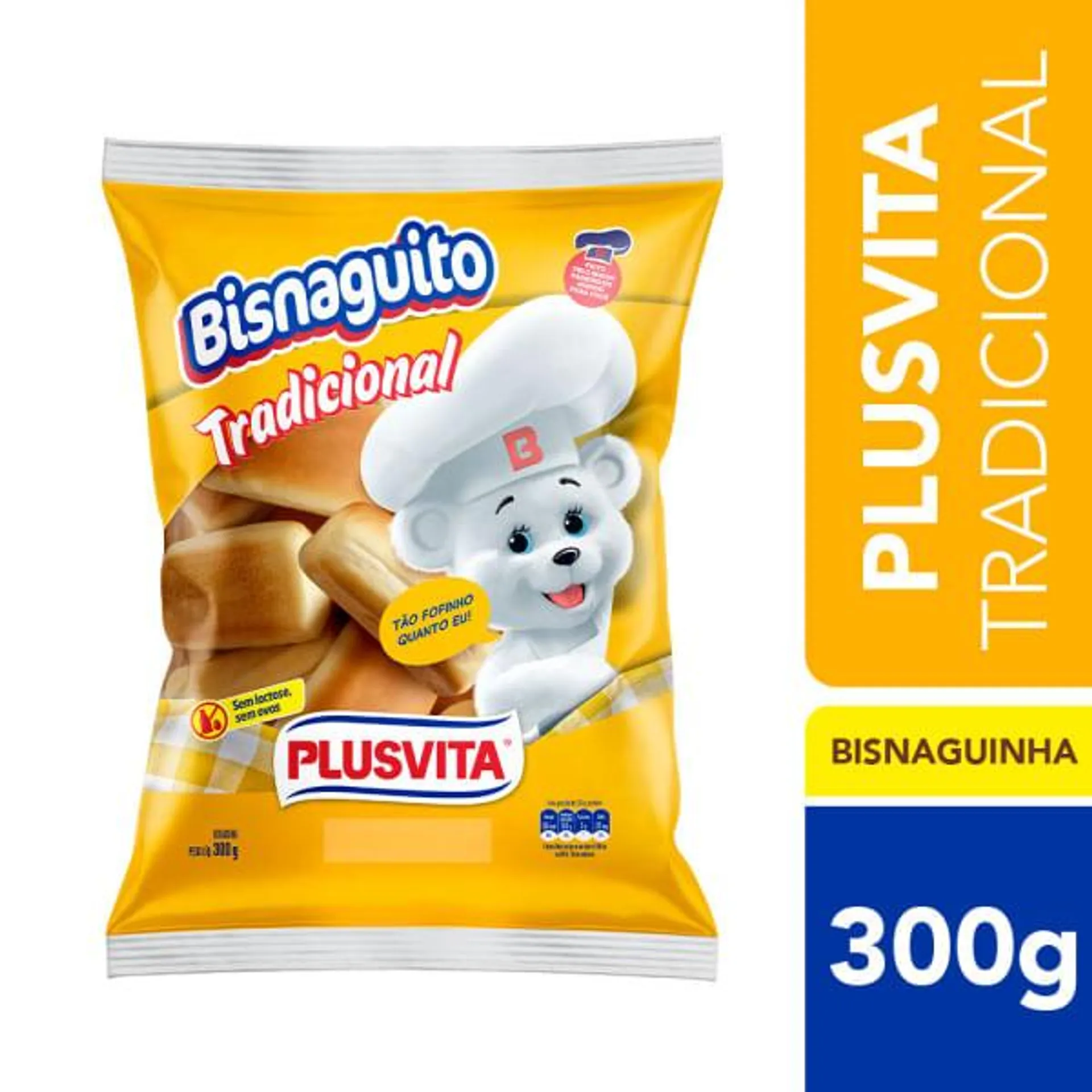 Bisnaguinha Plusvita 300g