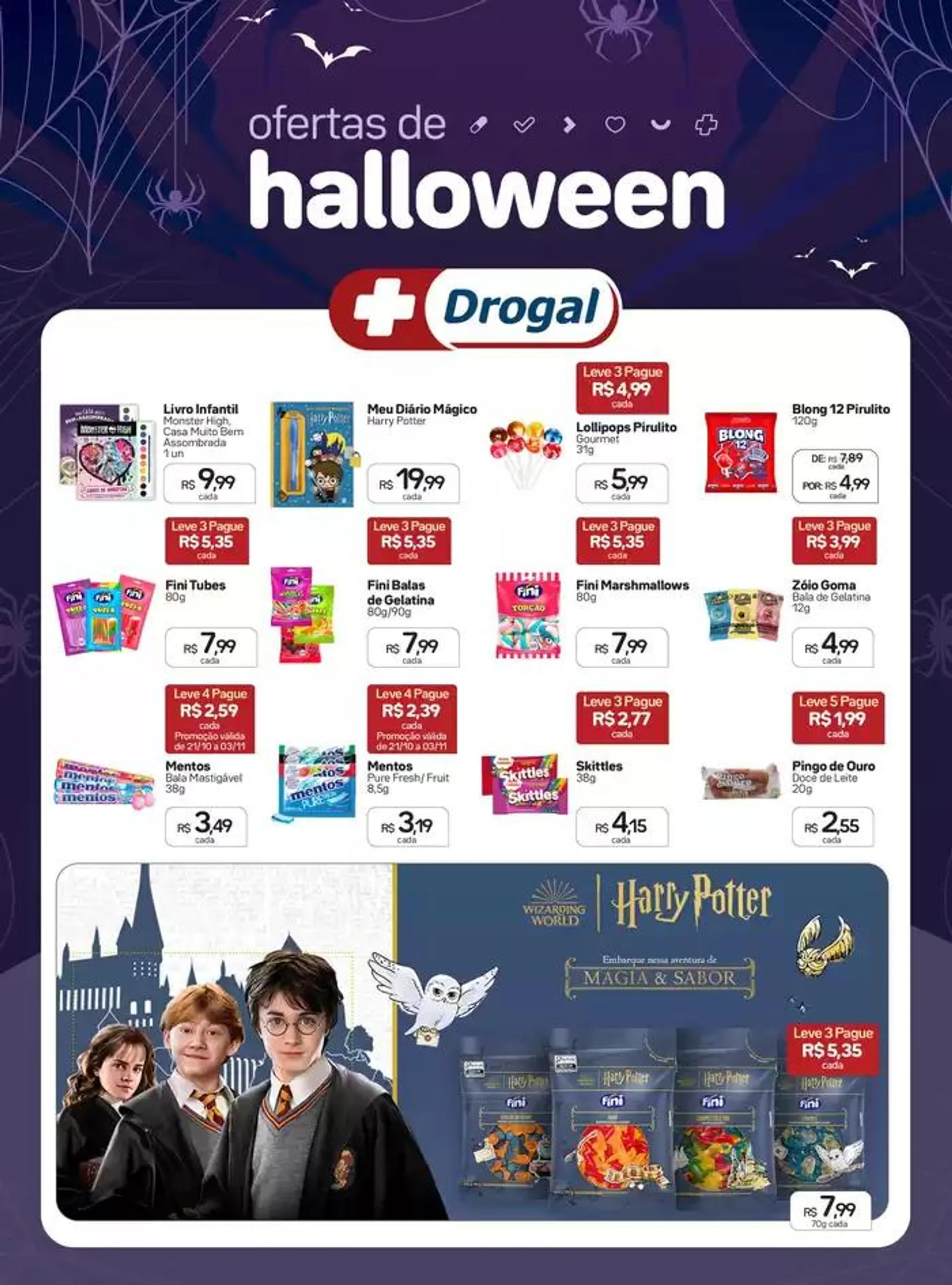 Encarte de Ofertas de Halloween Drogal 14 de outubro até 3 de novembro 2024 - Pagina 1