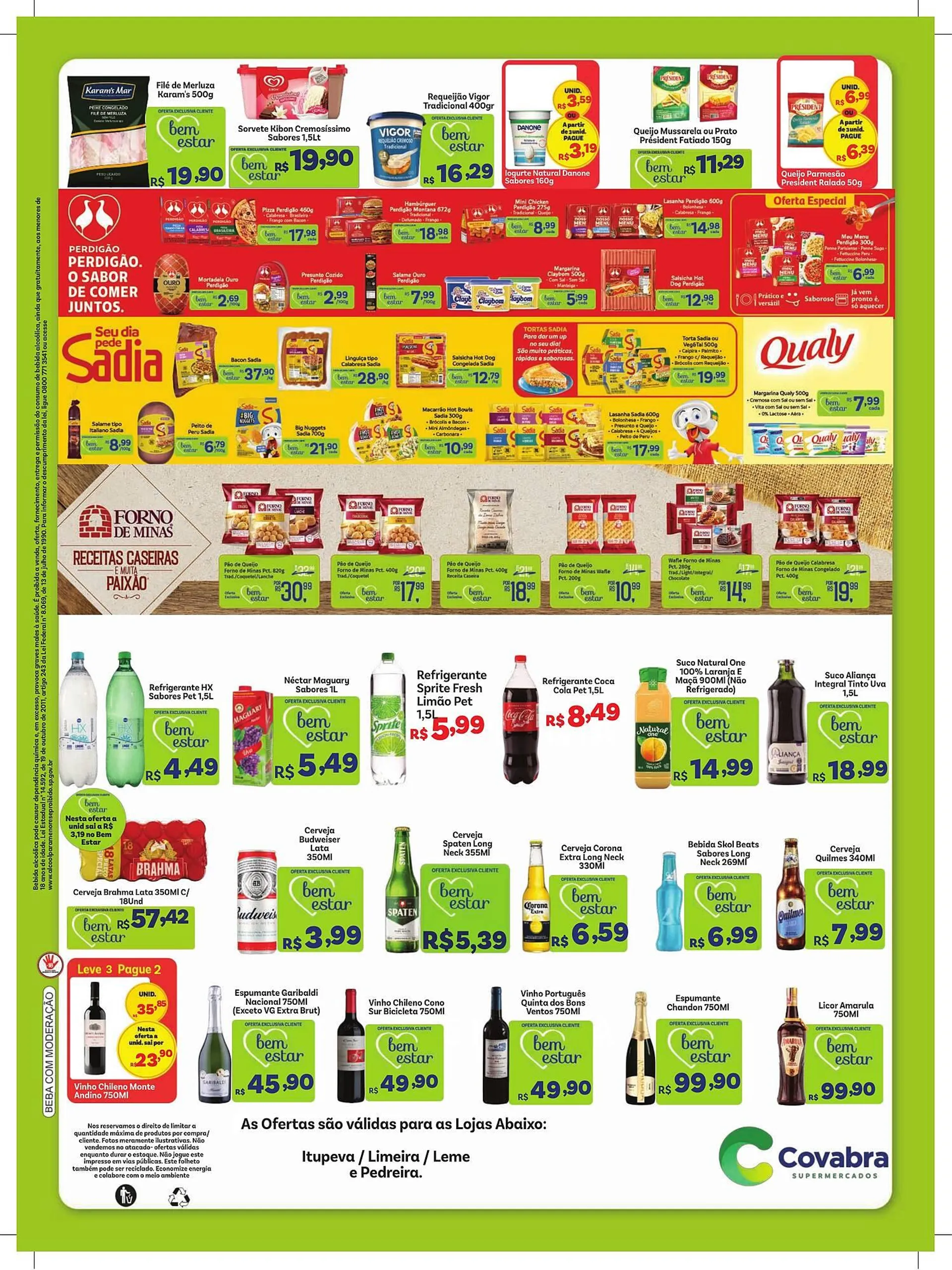 Encarte de Catálogo Covabra Supermercados 12 de junho até 17 de junho 2025 - Pagina 4
