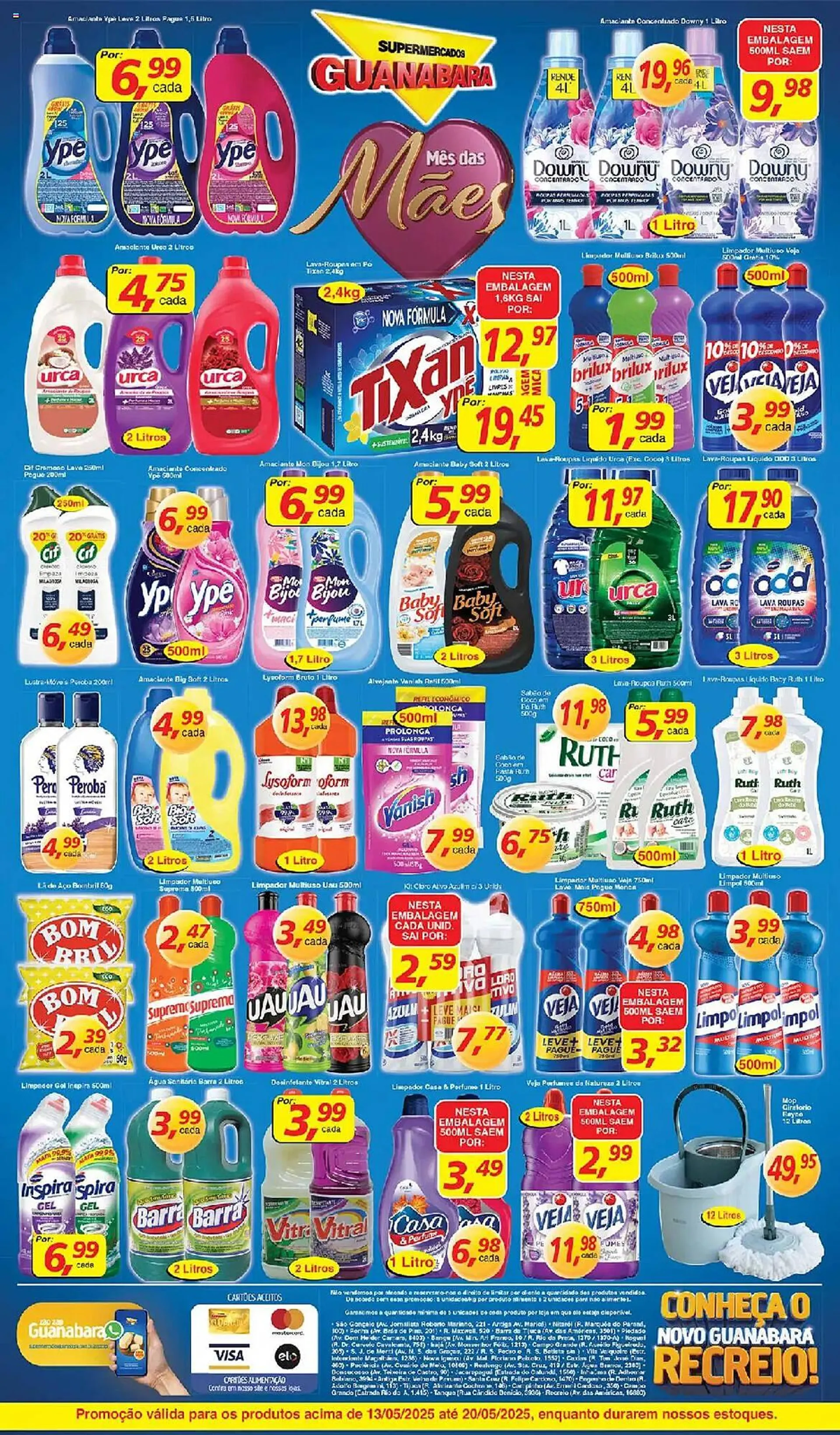 Encarte de Catálogo Supermercados Guanabara 13 de maio até 21 de maio 2025 - Pagina 8