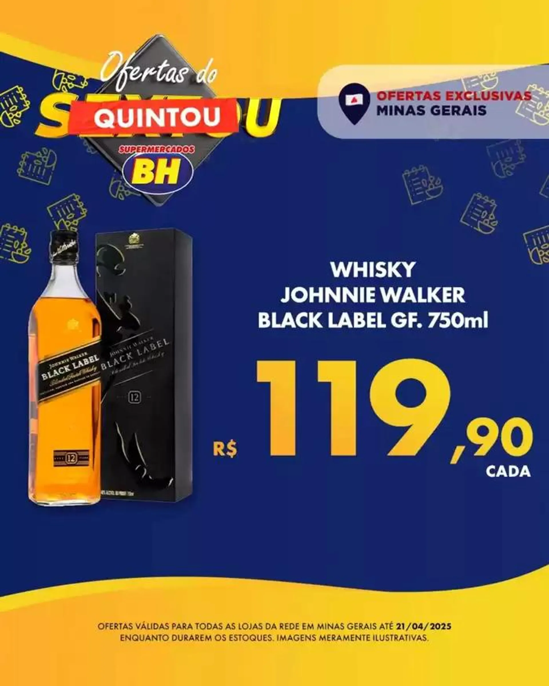 Encarte de Encarte Supermercados BH 18 de abril até 21 de abril 2025 - Pagina 7