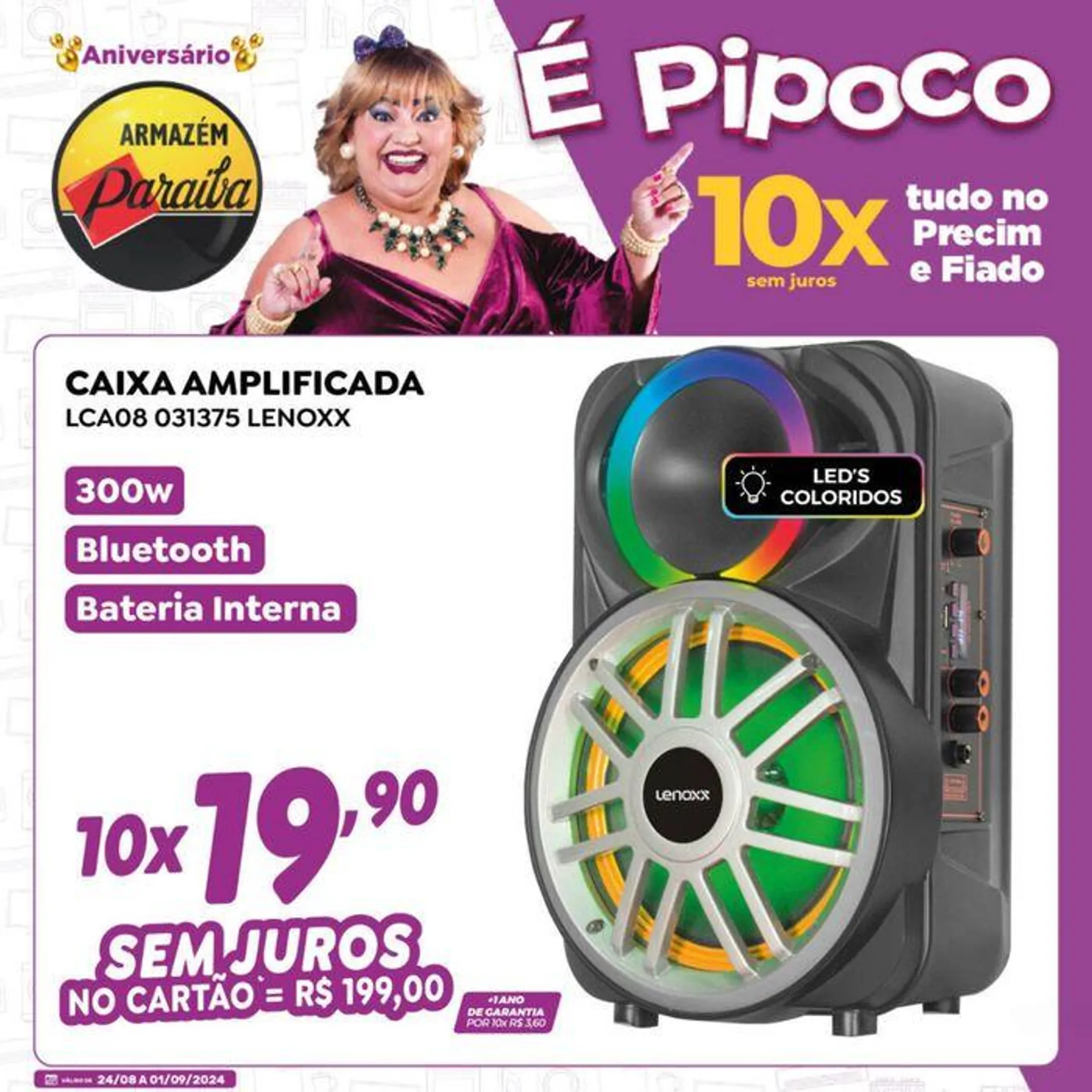 Encarte de Ofertas Armazém Paraíba 27 de agosto até 1 de setembro 2024 - Pagina 1