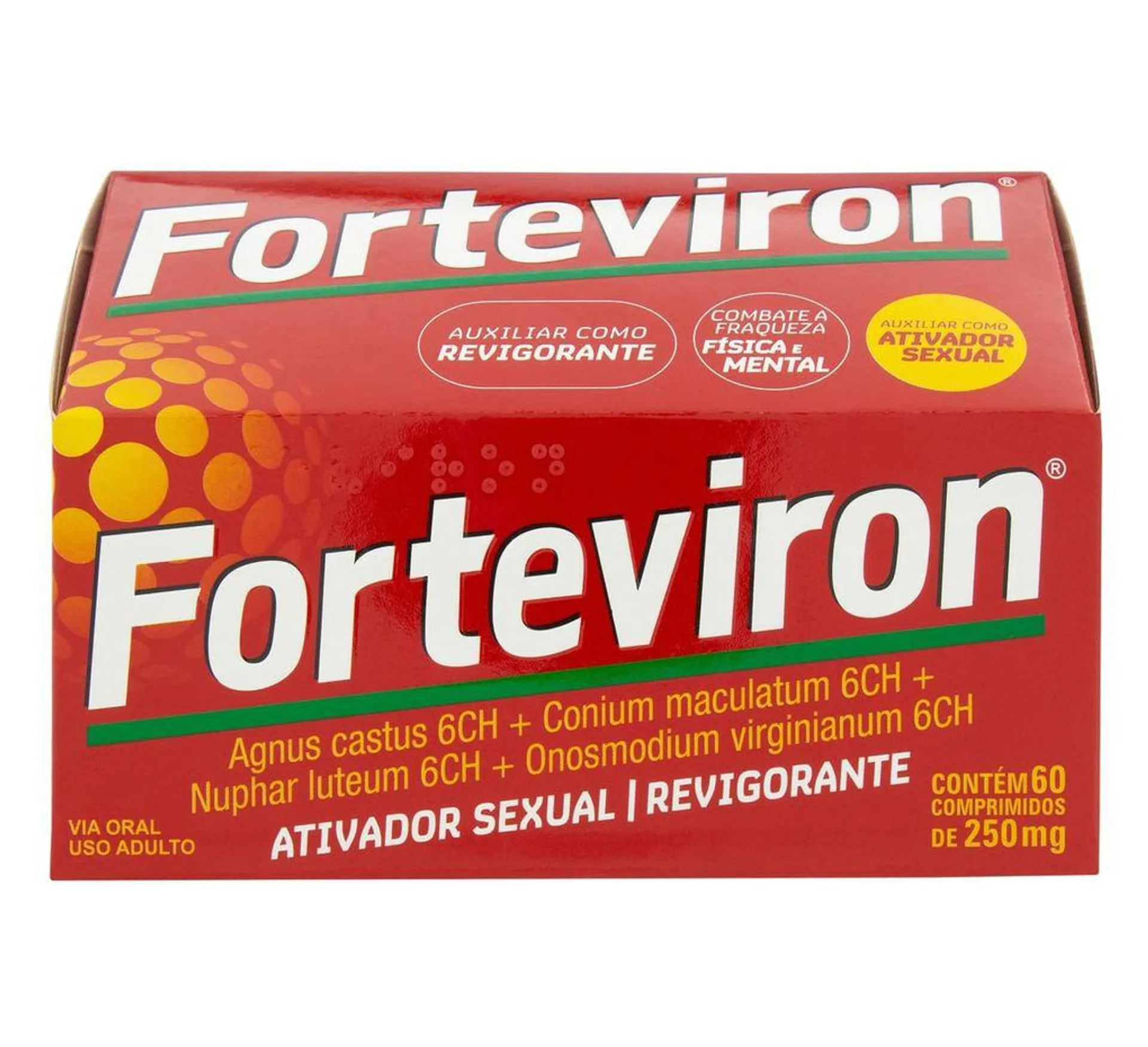 Comprimido Forteviron 250mg 60un