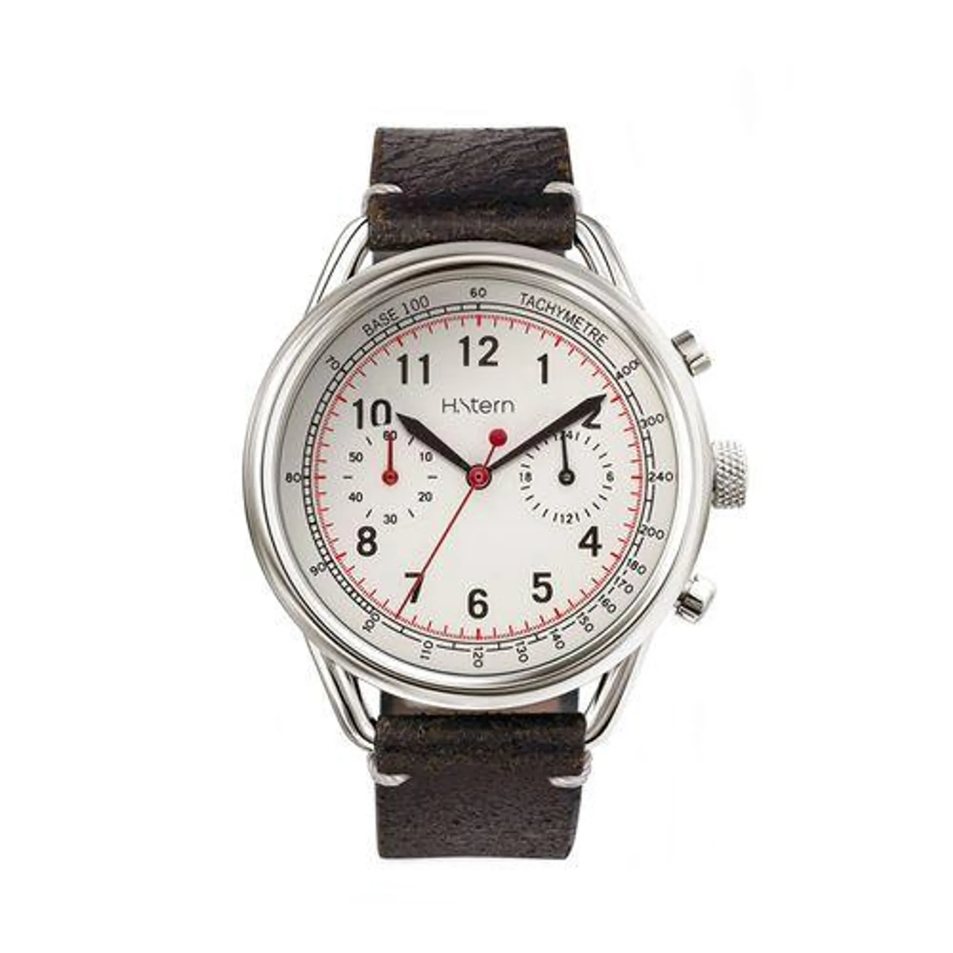 Relógio Cronógrafo Racing 40mm branco