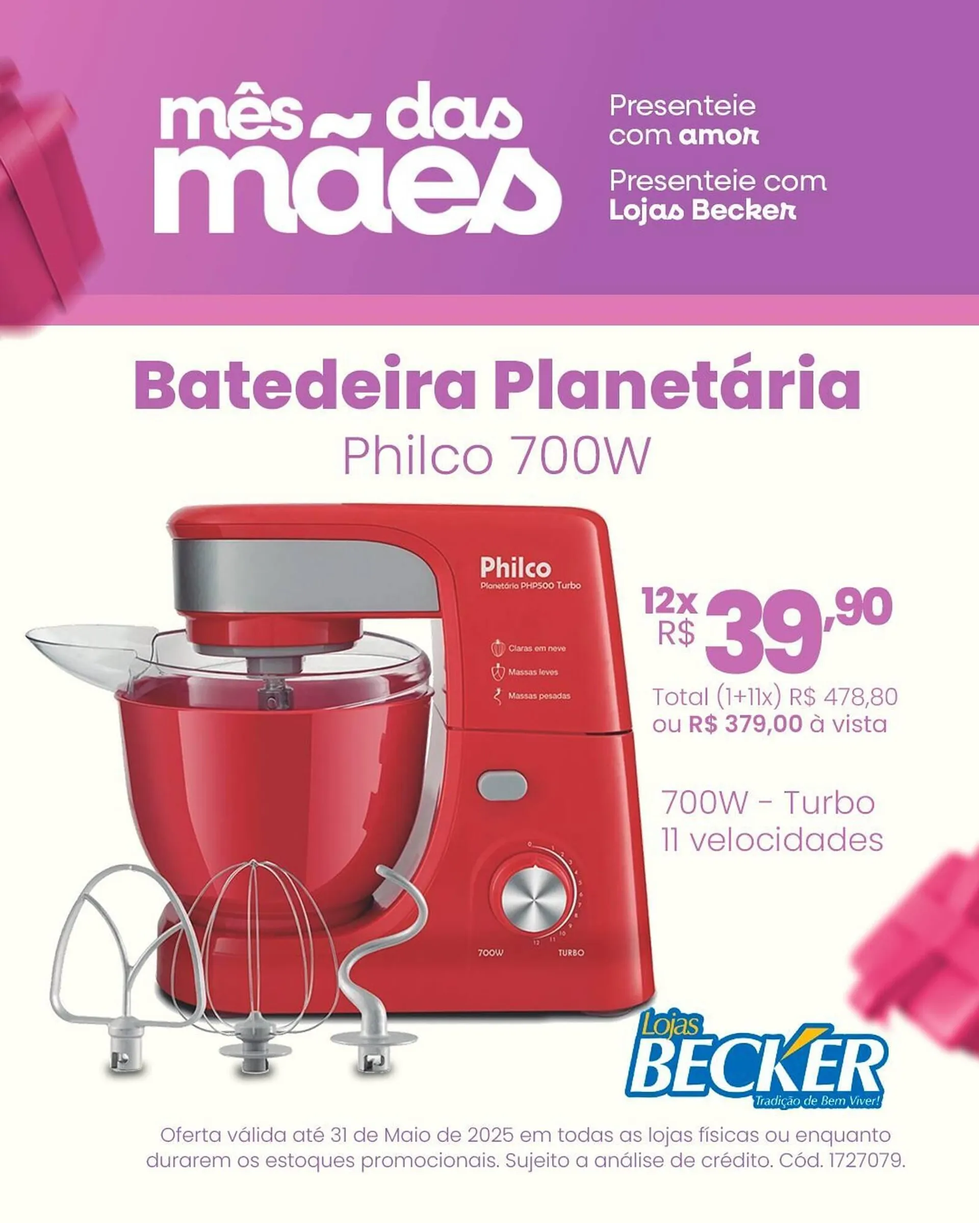 Encarte de Catálogo Lojas Becker 13 de maio até 31 de maio 2025 - Pagina 3