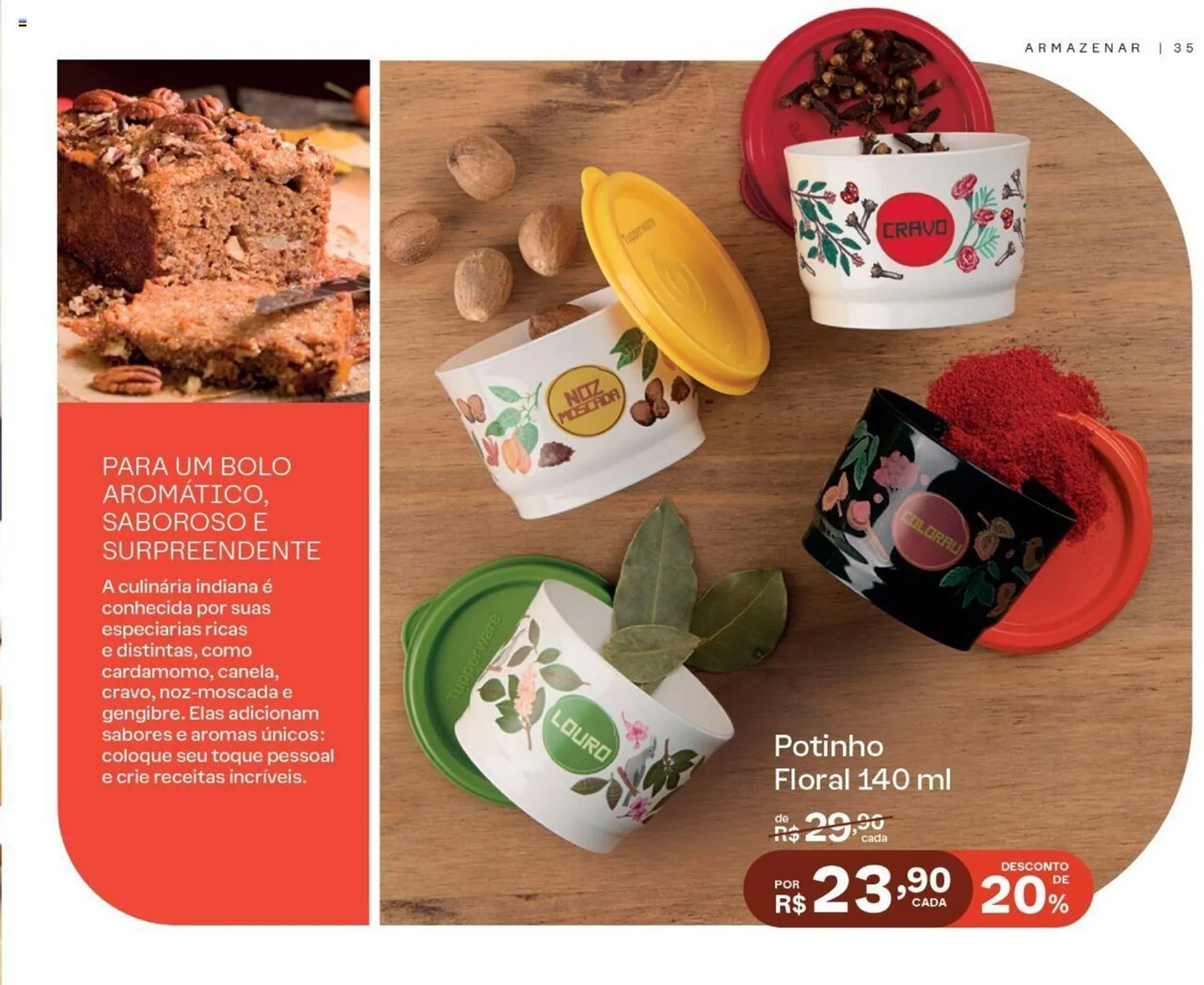 Encarte de Catálogo Tupperware 1 de julho até 31 de julho 2024 - Pagina 36