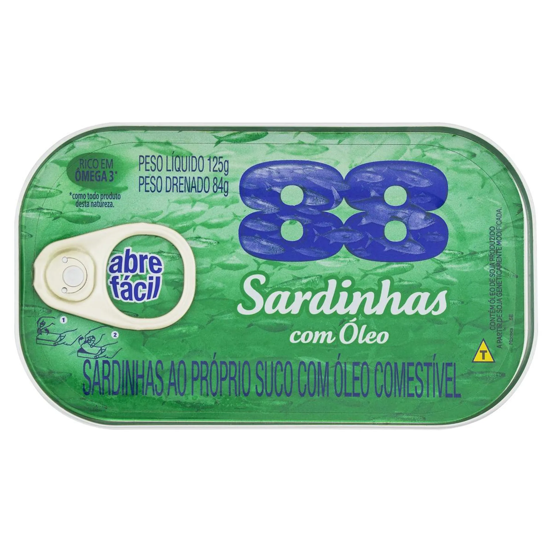 Sardinha em Óleo Comestível lata 84g - 88