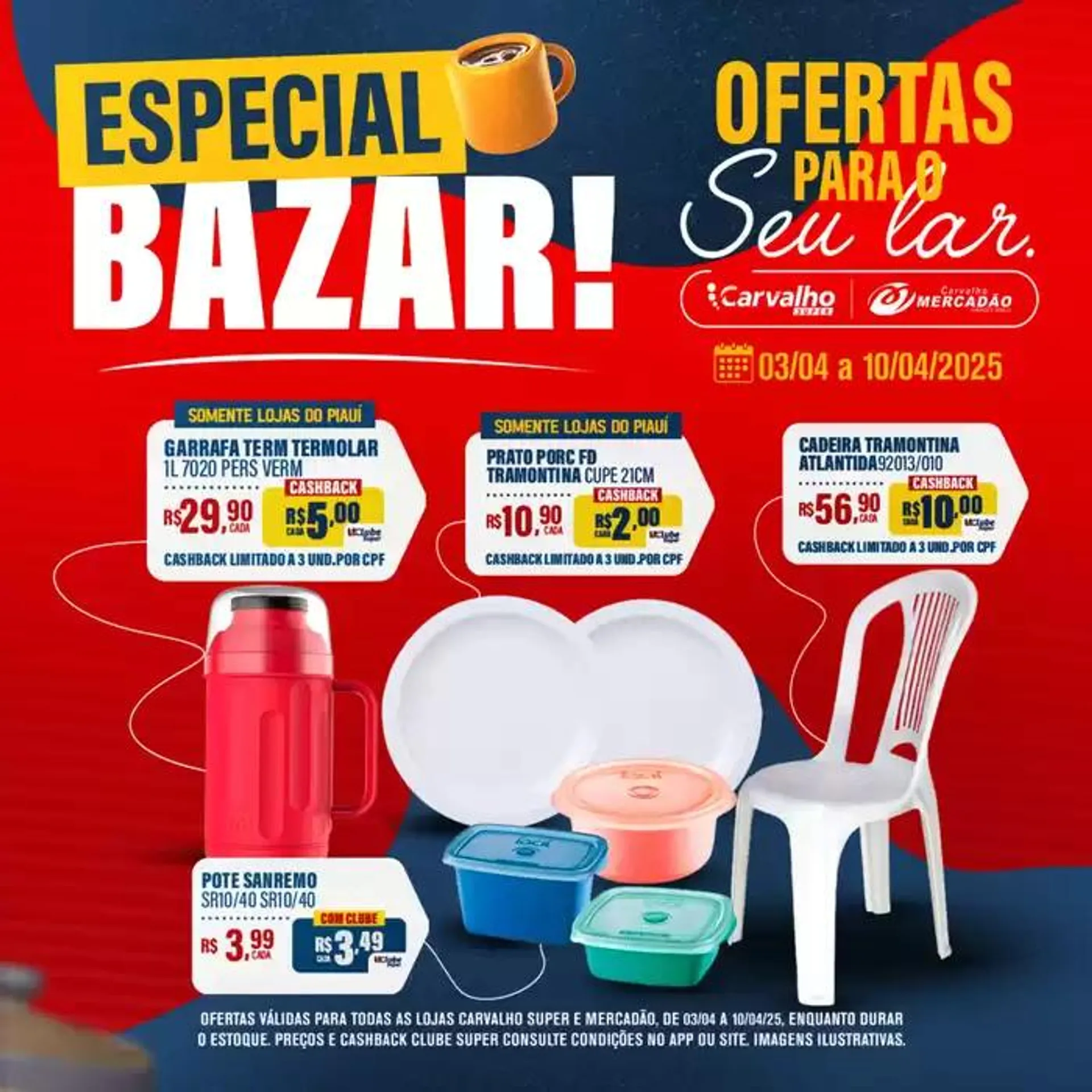 Encarte de Encarte Carvalho Supermercado 4 de março até 10 de abril 2025 - Pagina 2