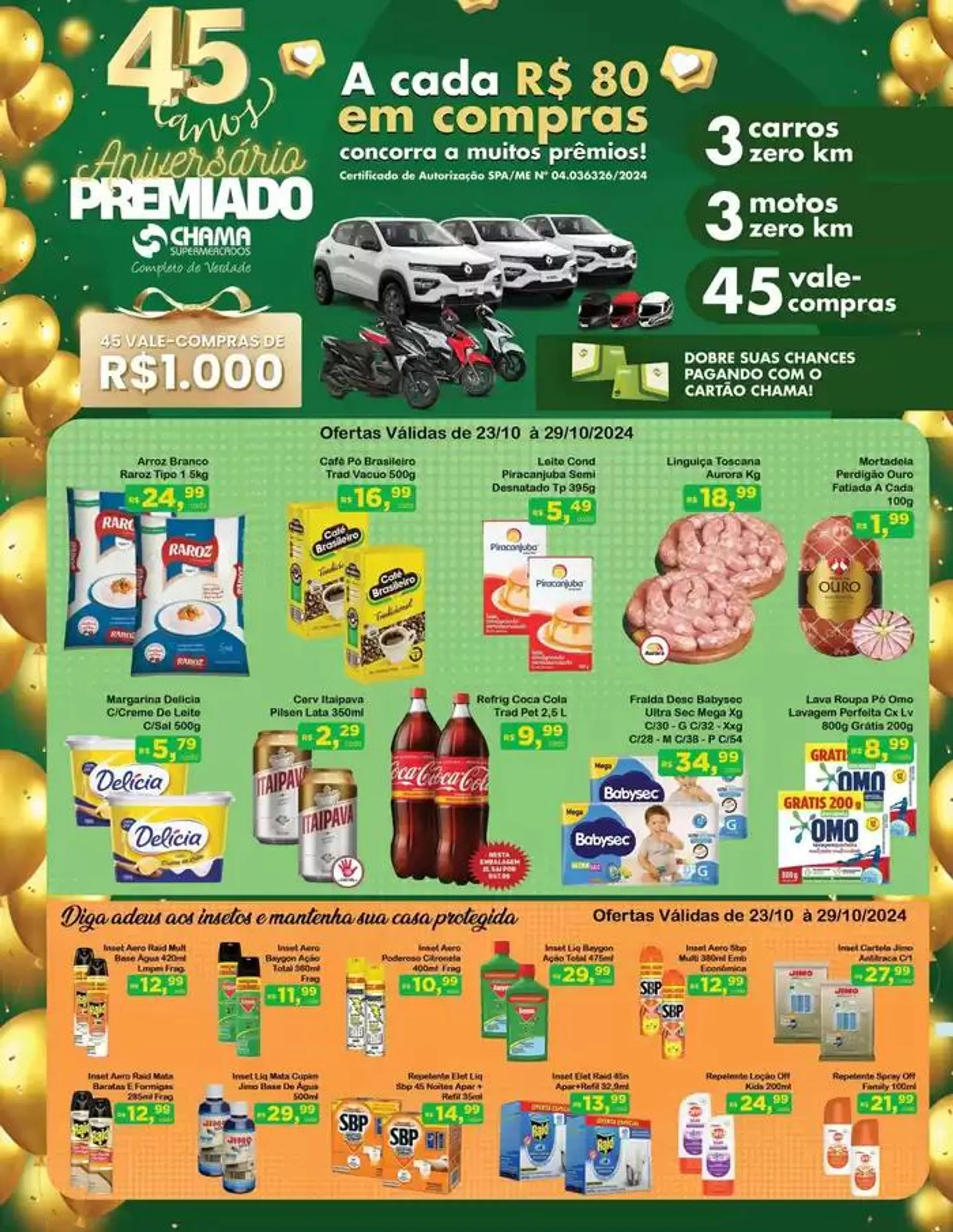 Tabloide de Ofertas Supermercado Chama - 1