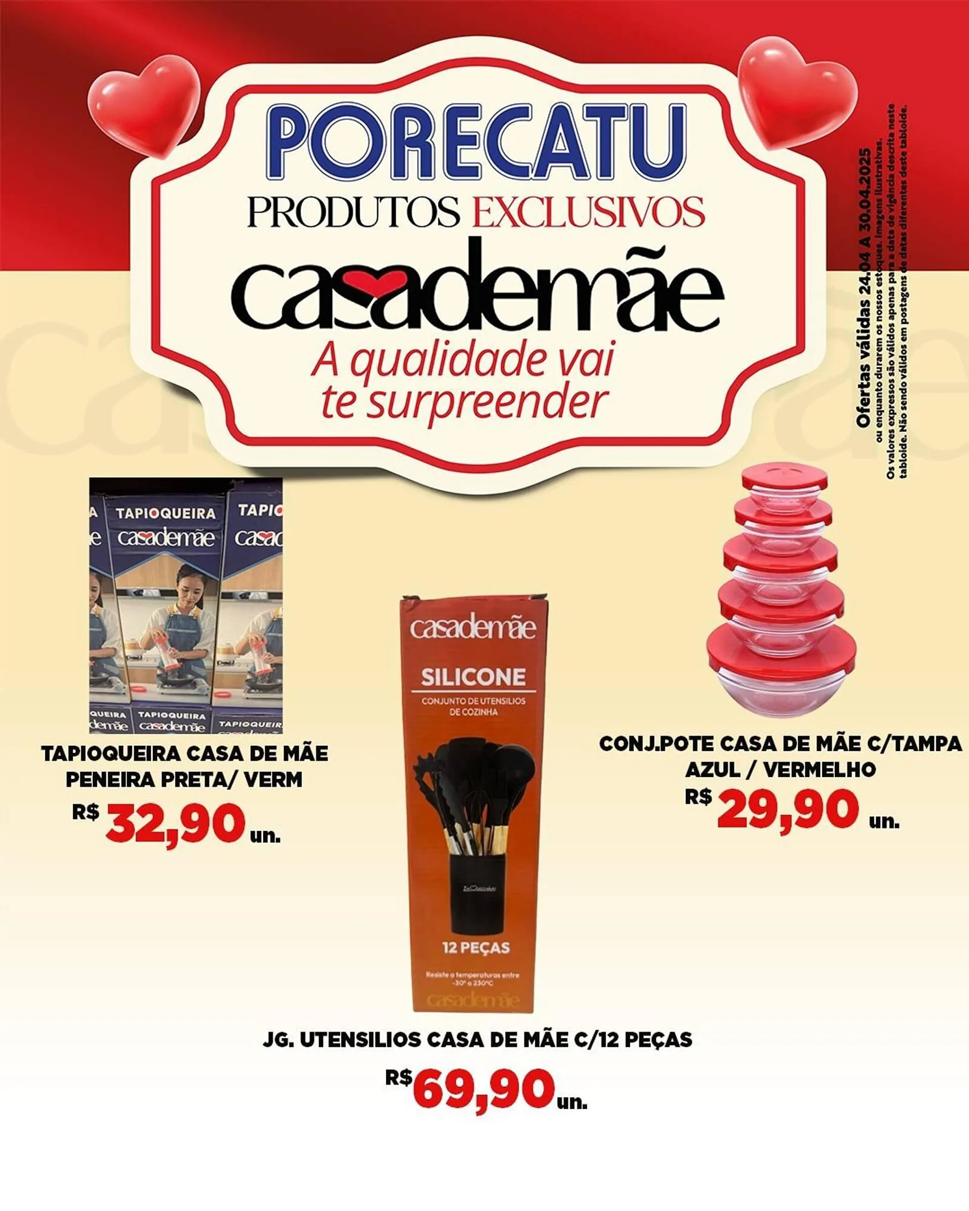 Encarte de Catálogo Supermercado Porecatu 24 de abril até 30 de abril 2025 - Pagina 4