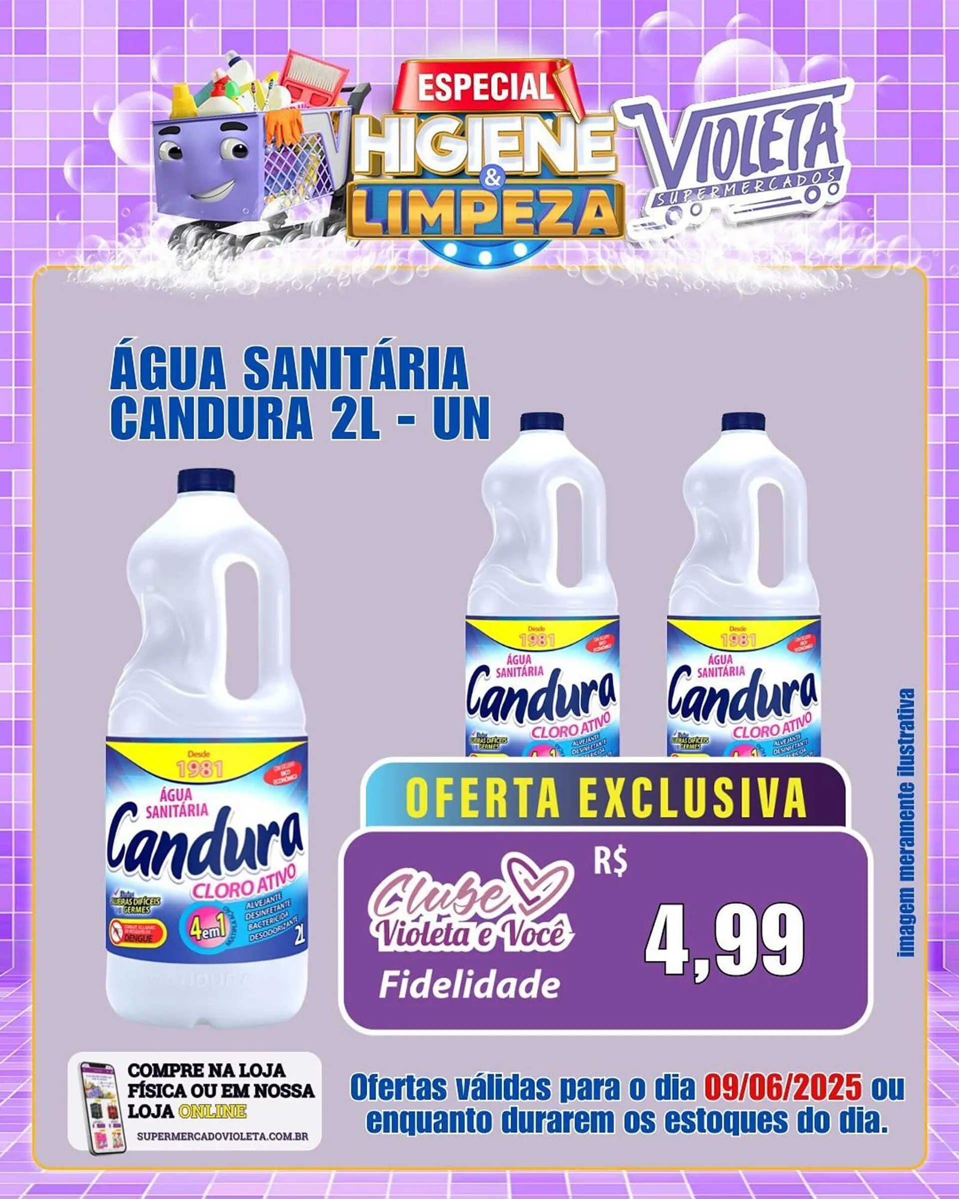 Encarte de Catálogo Violeta Supermercados 9 de junho até 9 de junho 2025 - Pagina 5