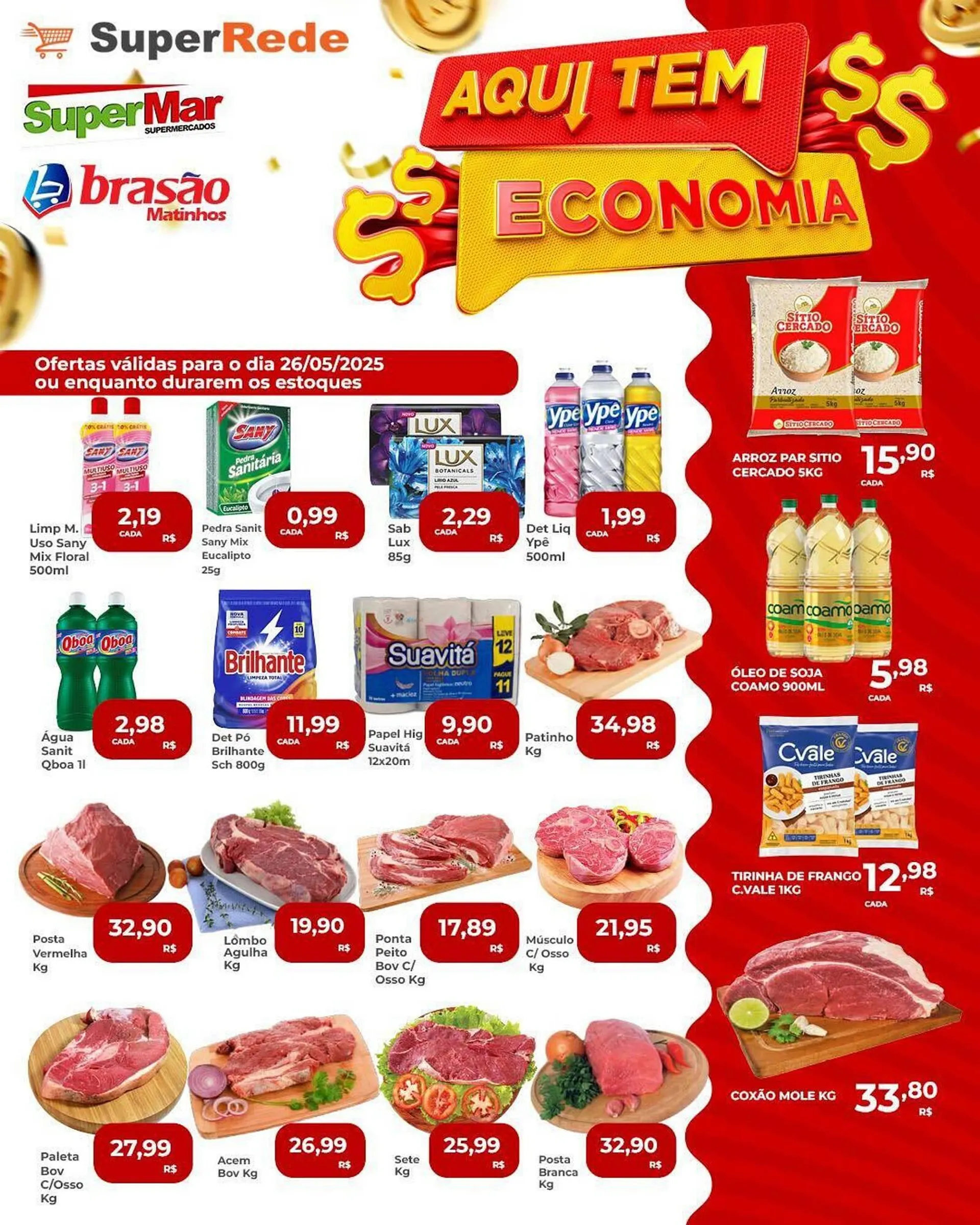 Encarte de Catálogo Super Rede Atacadista 26 de maio até 27 de maio 2025 - Pagina 1