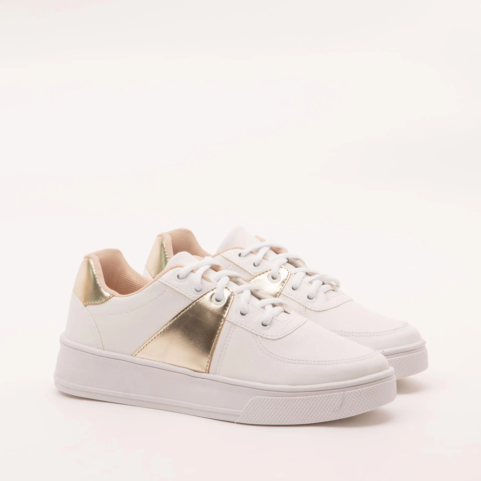 Tenis Bel - BRANCO/CHAMPAGNE