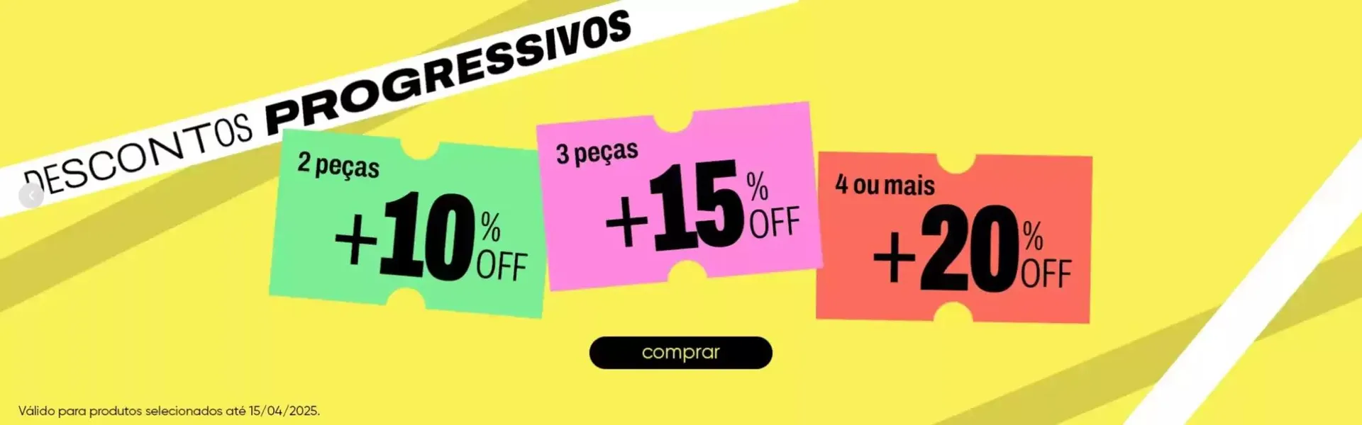 Descontos progressivos ! - 1