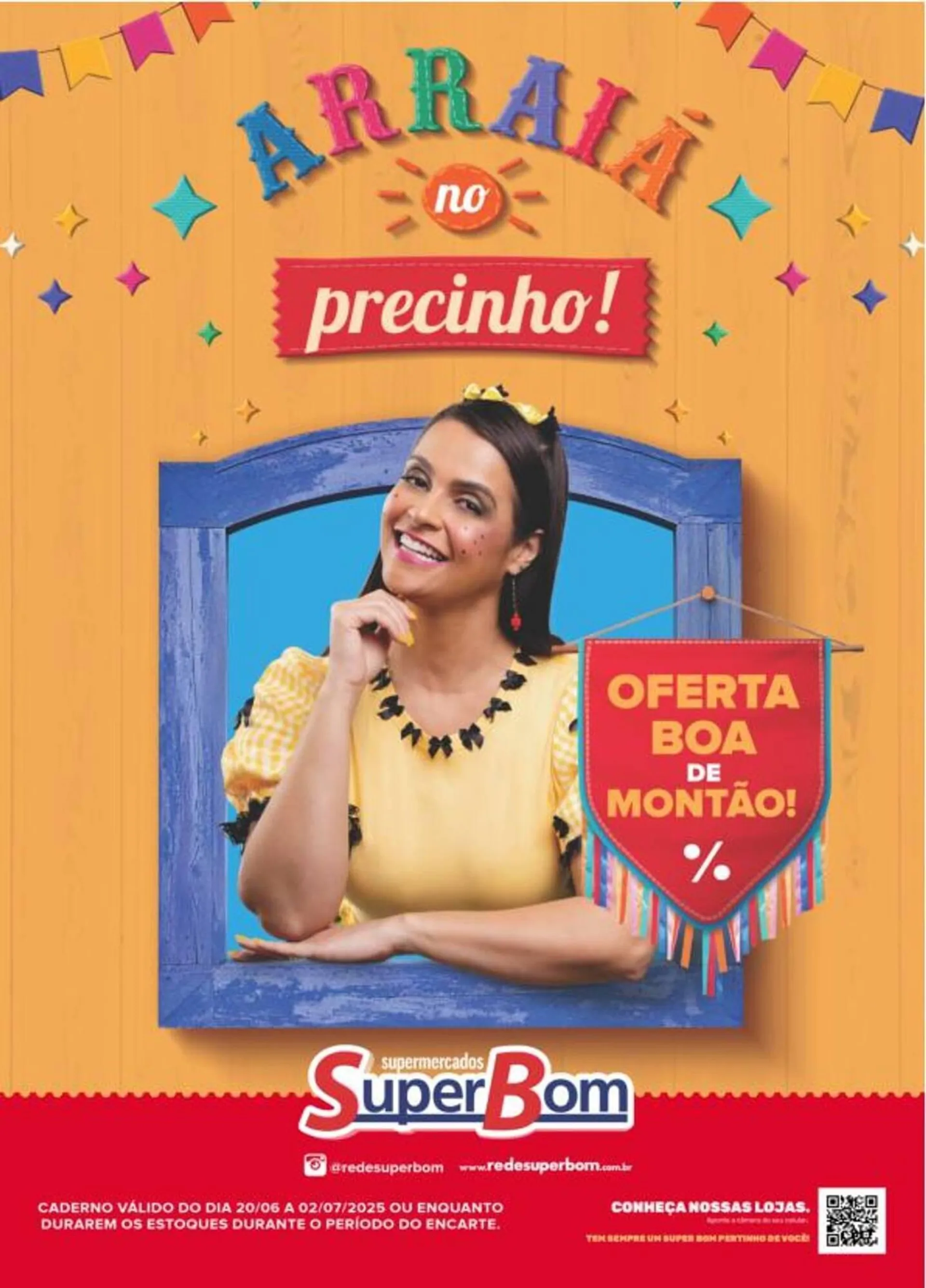 Encarte de Catálogo Super Bom 20 de junho até 2 de julho 2025 - Pagina 1