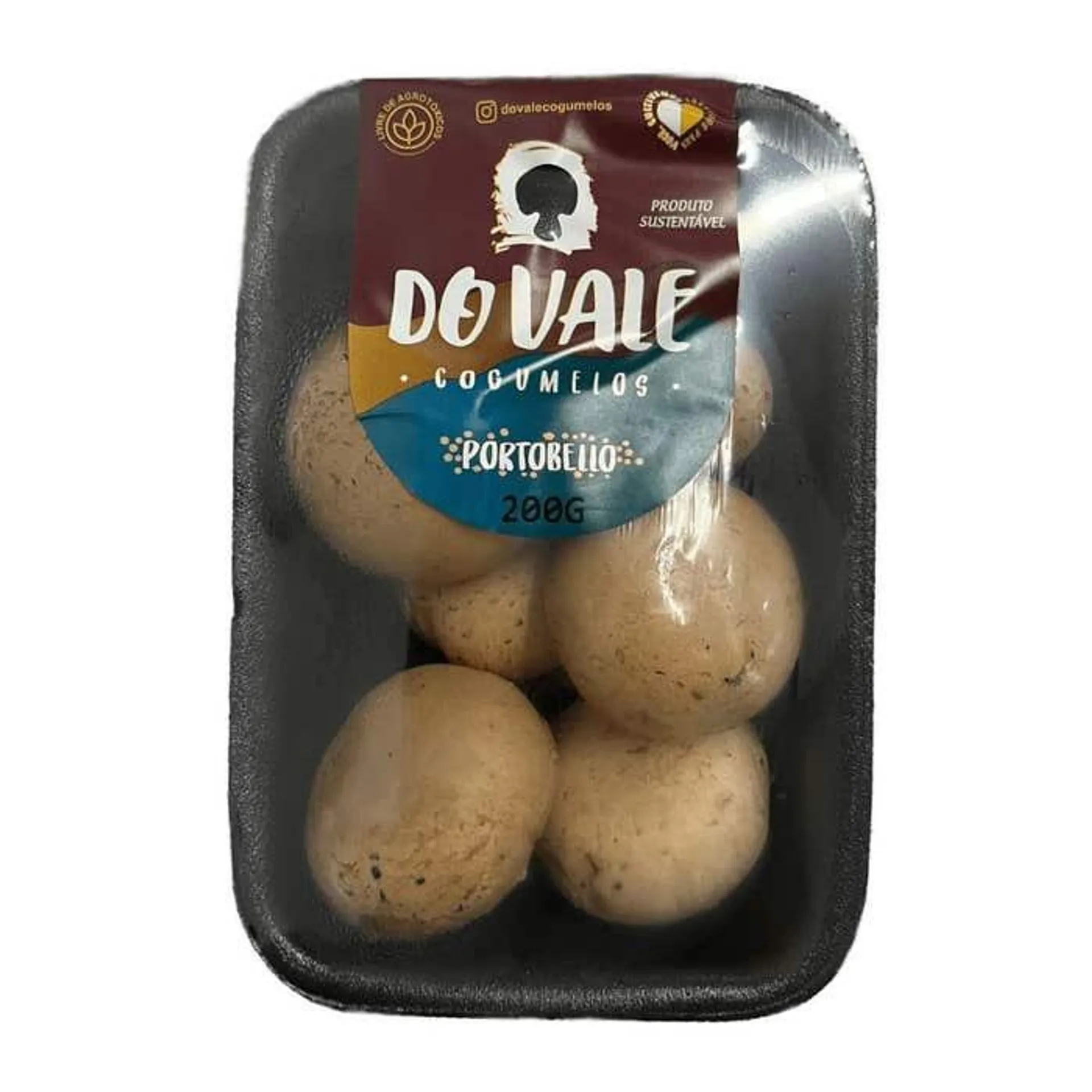 Cogumelo Do Vale Portobello Bandeja 200g