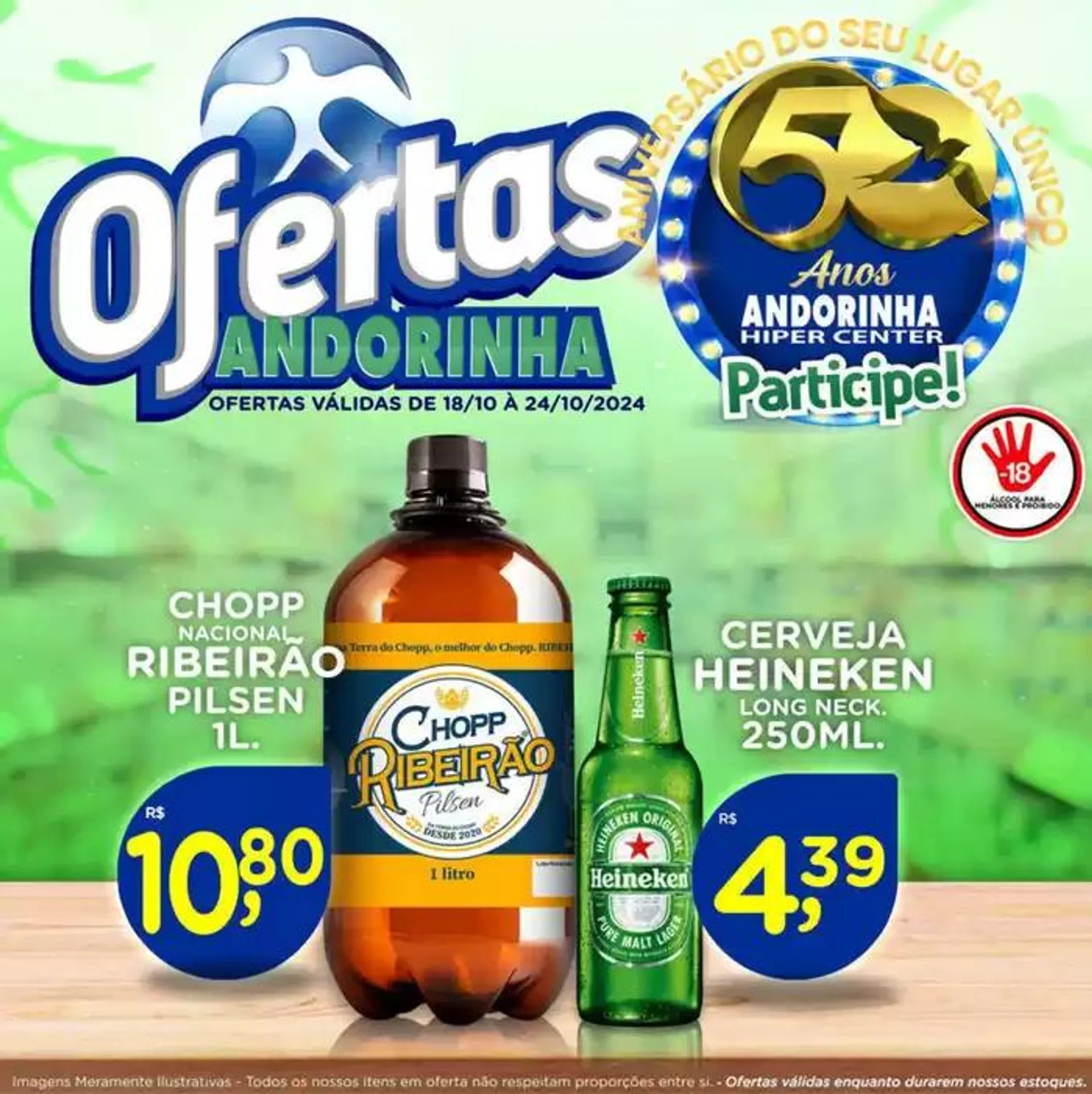 Encarte de Andorinha Hipermercado OFERTAS 18 de outubro até 24 de outubro 2024 - Pagina 15