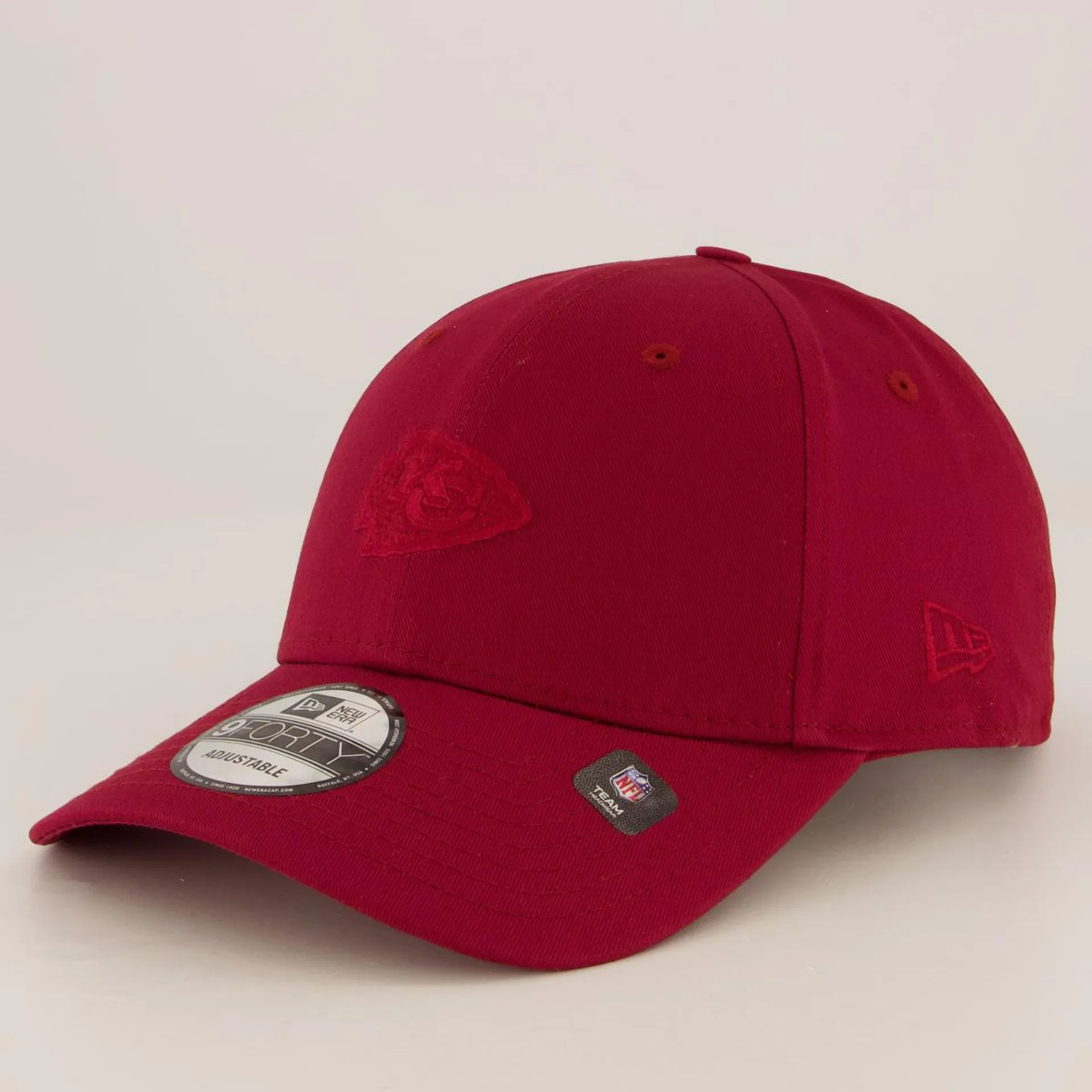 Boné New Era 940 NFL Kansas City Chiefs Classic Vermelho Escuro