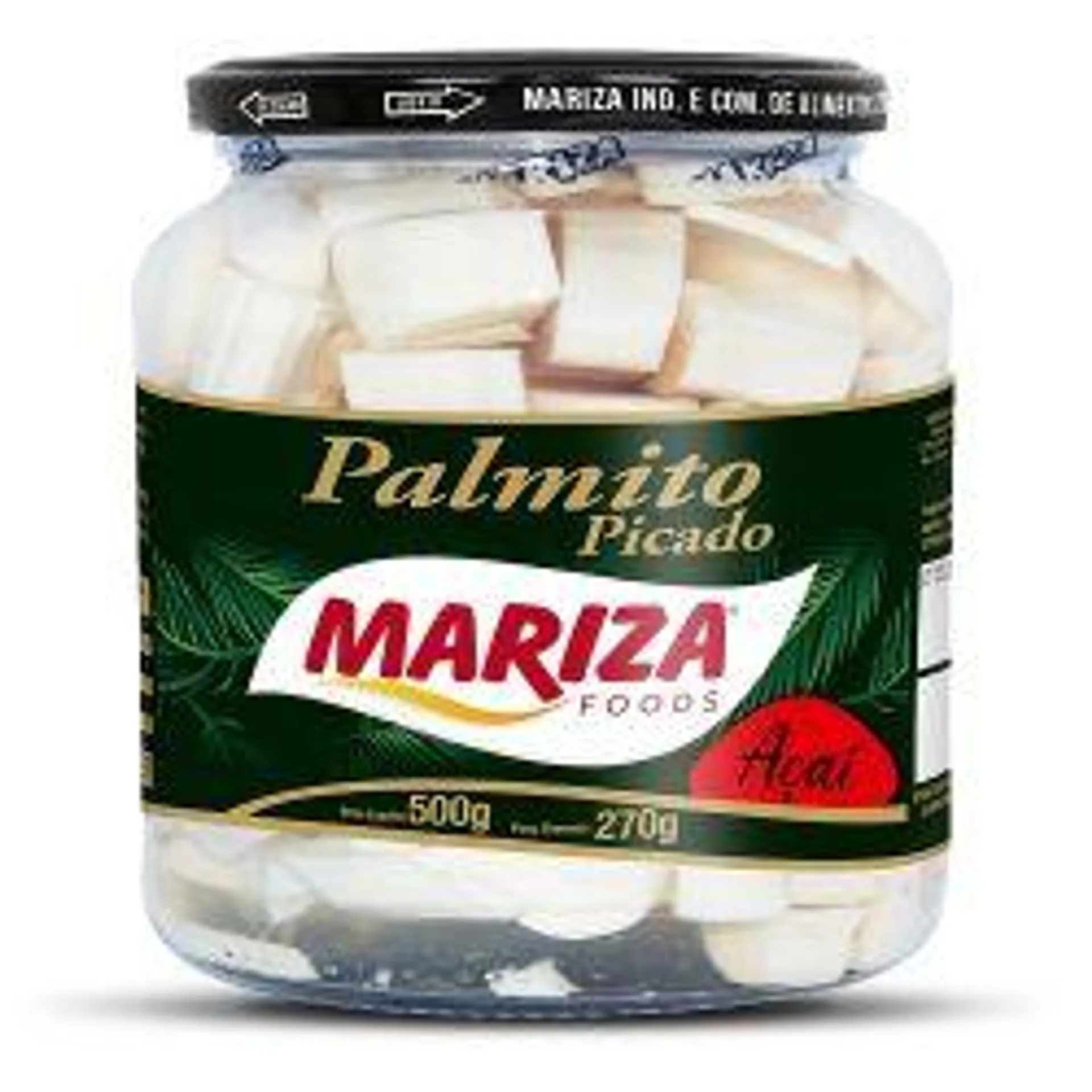 Palmito Acai Mariza Picado Vd 270g