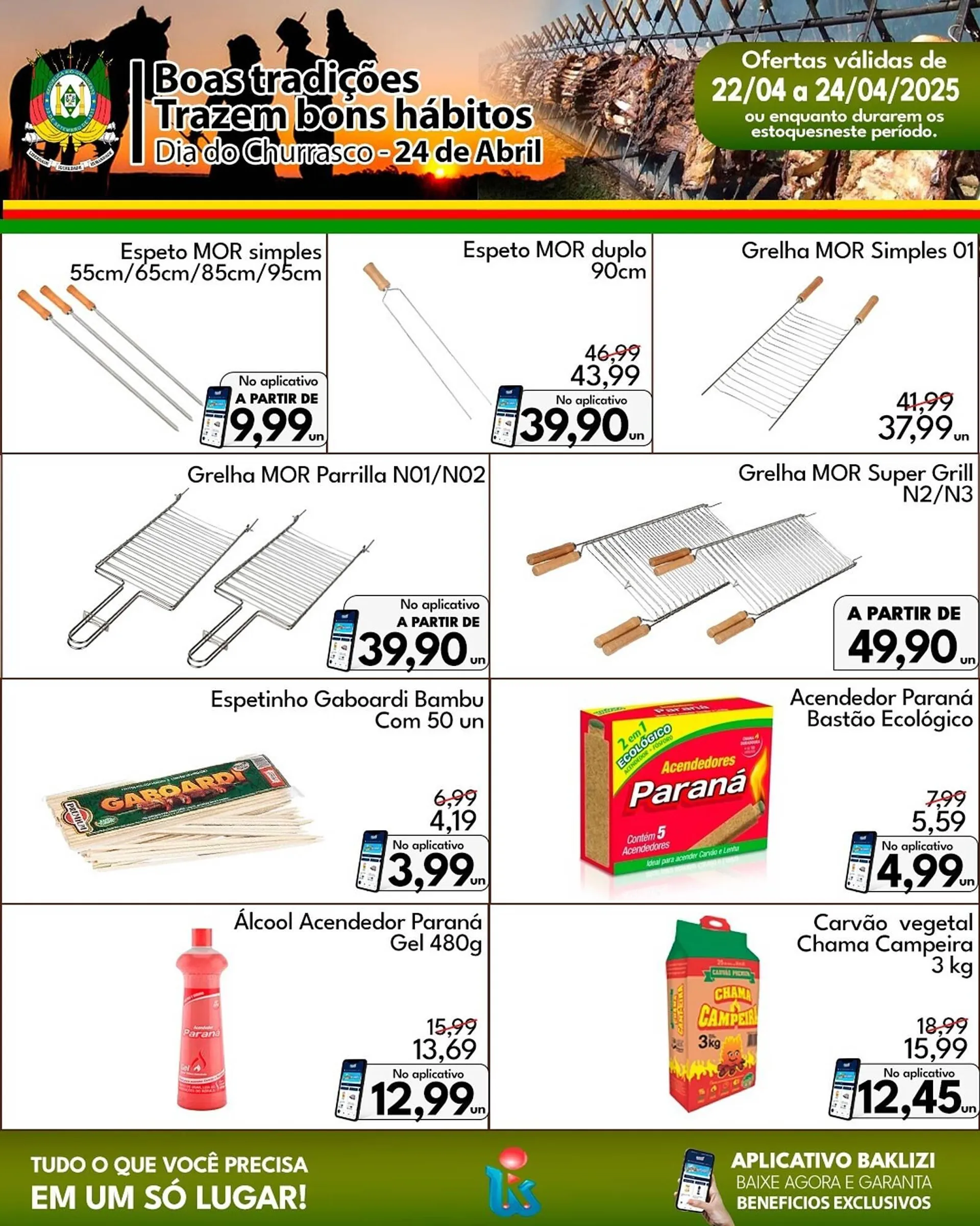Encarte de Catálogo Supermercados Baklizi 22 de abril até 24 de abril 2025 - Pagina 2