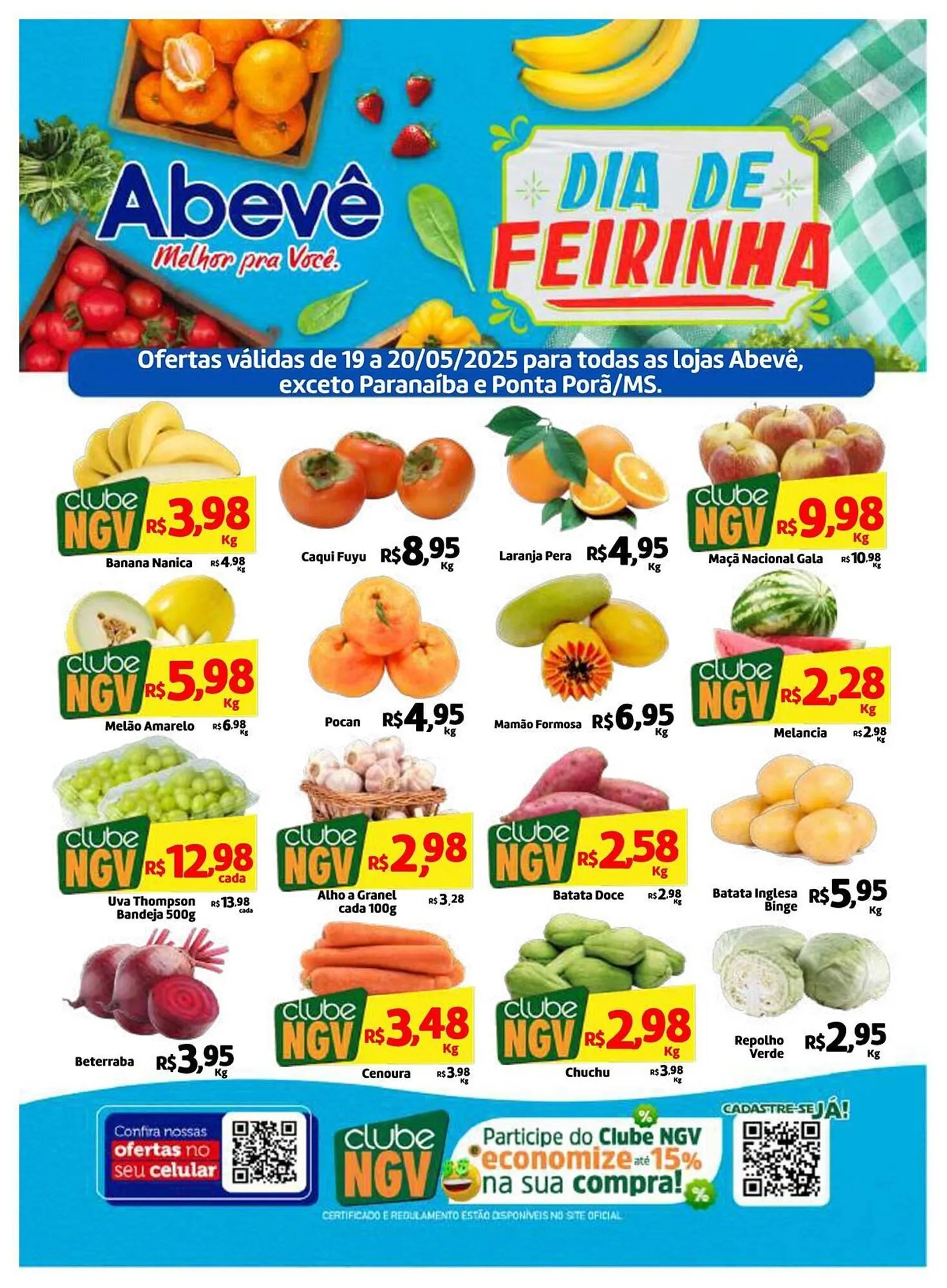 Catálogo Abevê Supermercados - 1