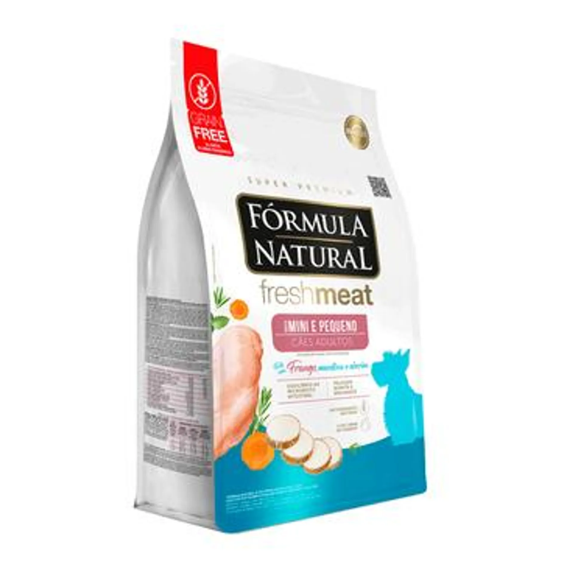 Ração Fórmula Natural Fresh Meat Cães Adultos Mini e Pequeno Frango 1 kg