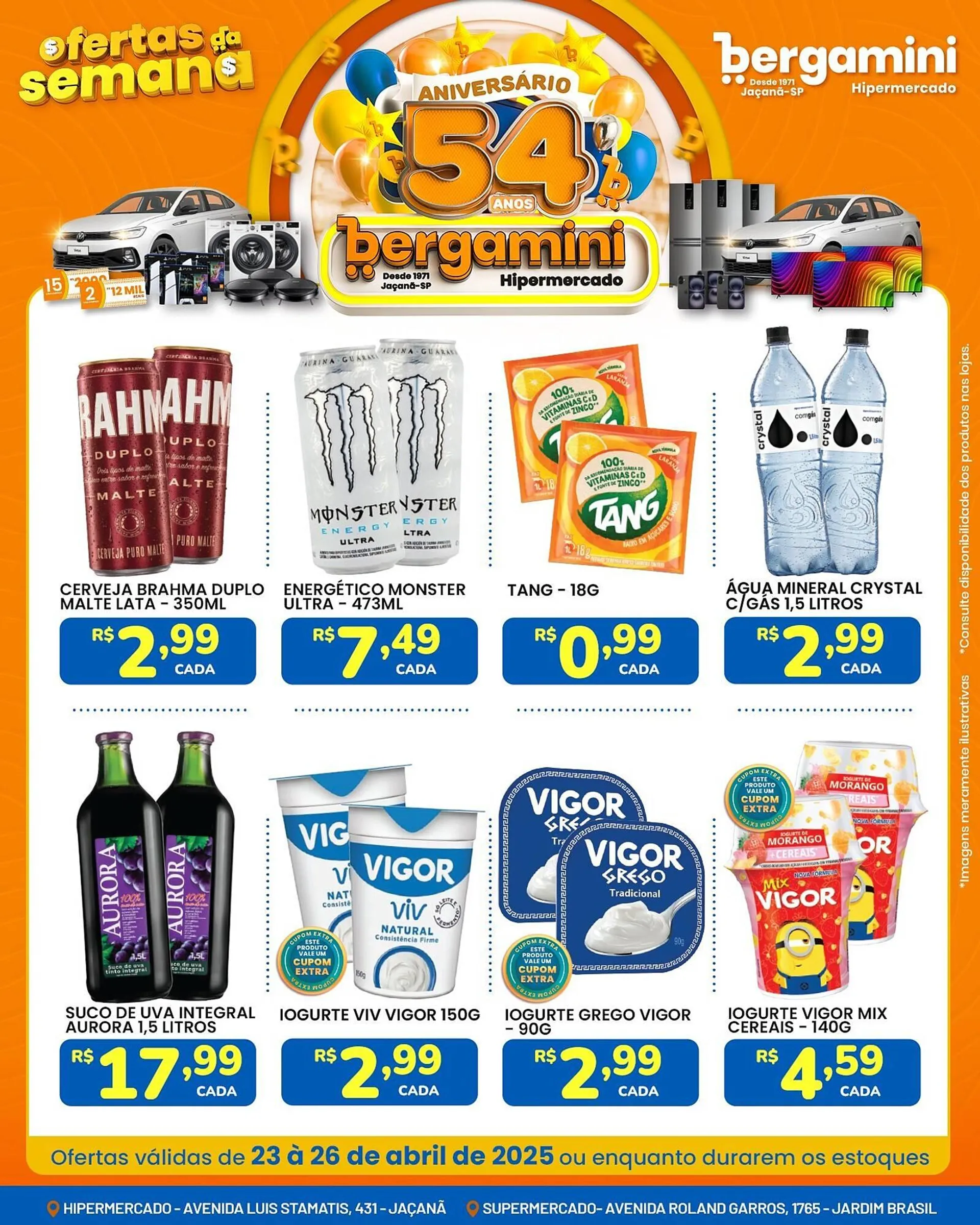 Encarte de Catálogo Supermercado Bergamini 23 de abril até 26 de abril 2025 - Pagina 4