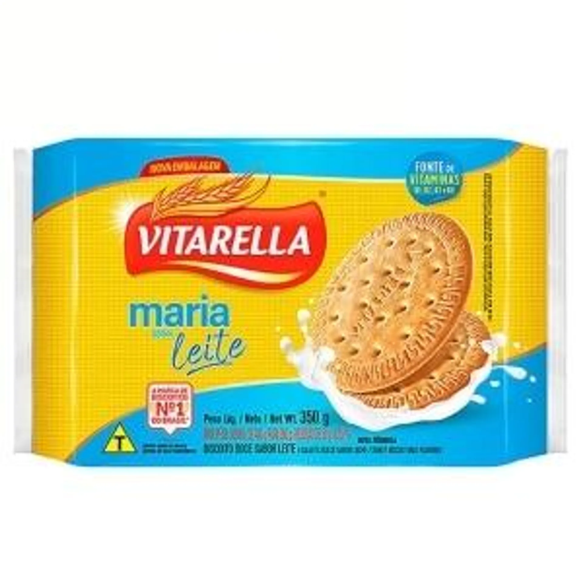 Biscoito Vitarella Maria Sabor Leite 350g