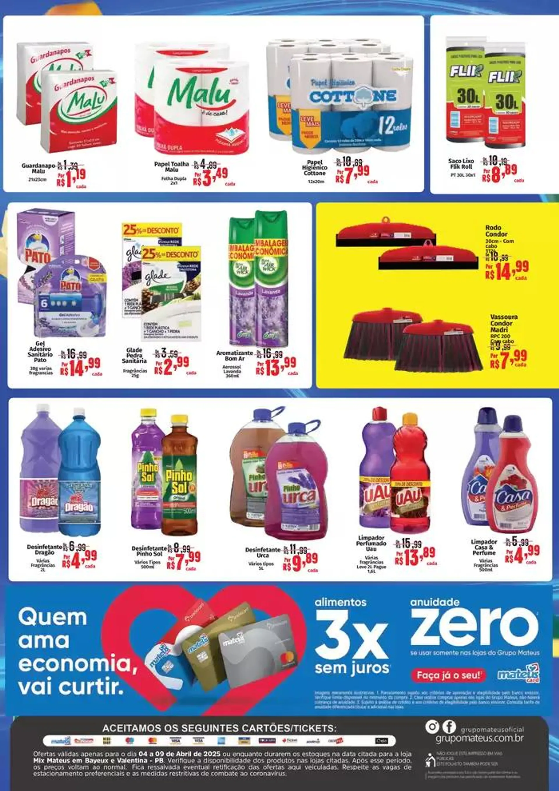 Encarte de Grandes descontos em produtos selecionados 4 de abril até 9 de abril 2025 - Pagina 4
