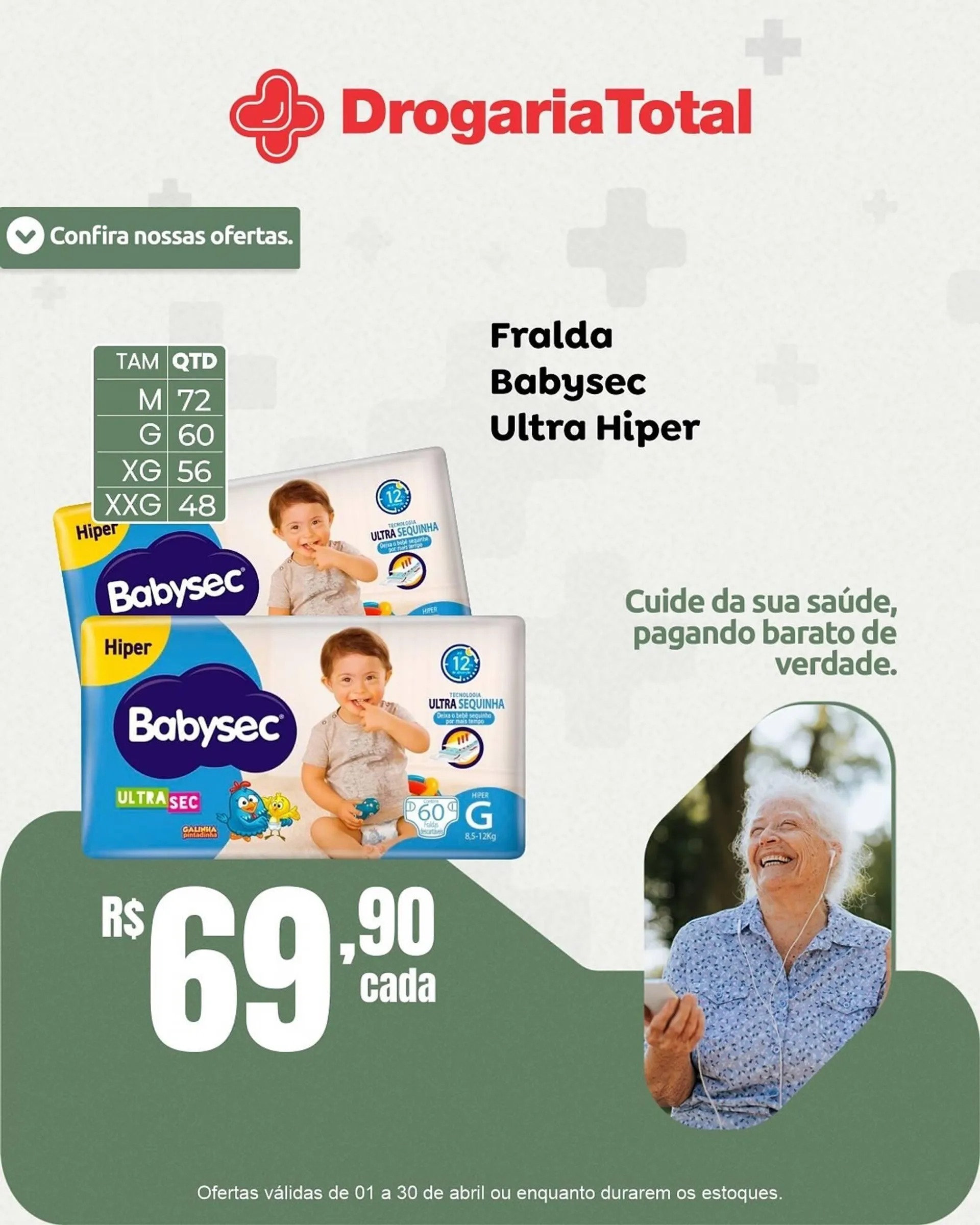 Encarte de Catálogo Drogaria Total 13 de abril até 30 de abril 2025 - Pagina 3