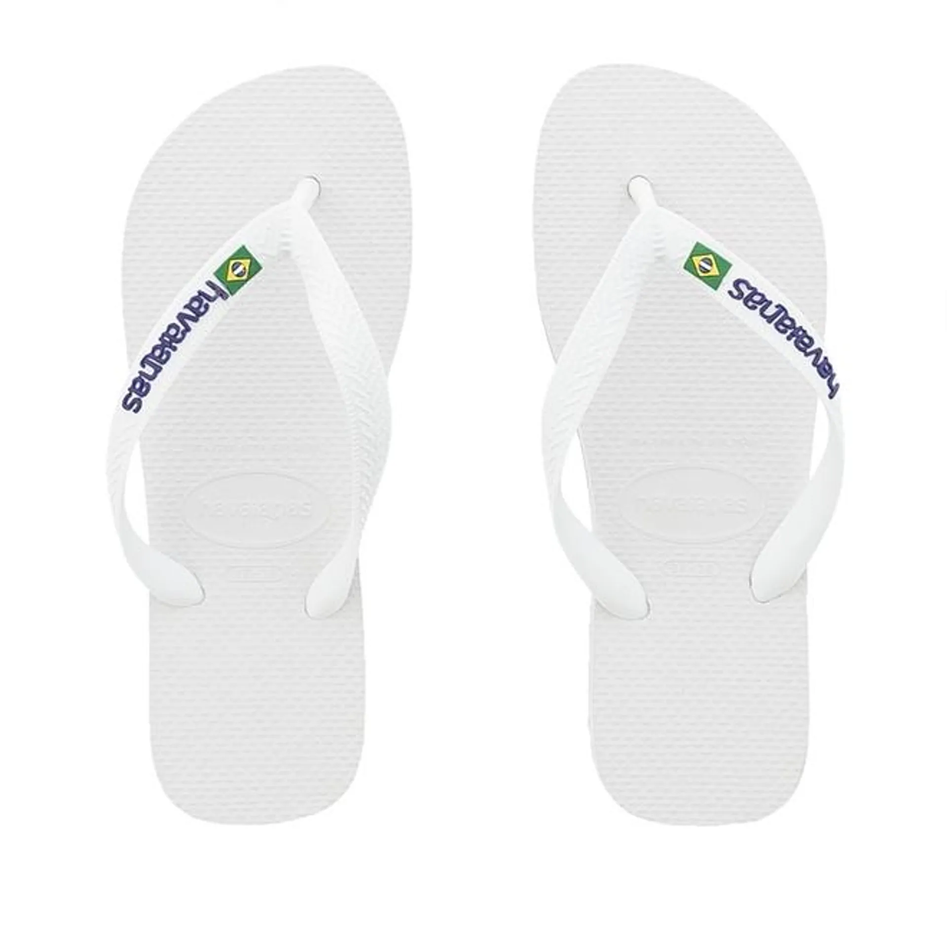 Chinelo Havaianas Brasil Logo Branco