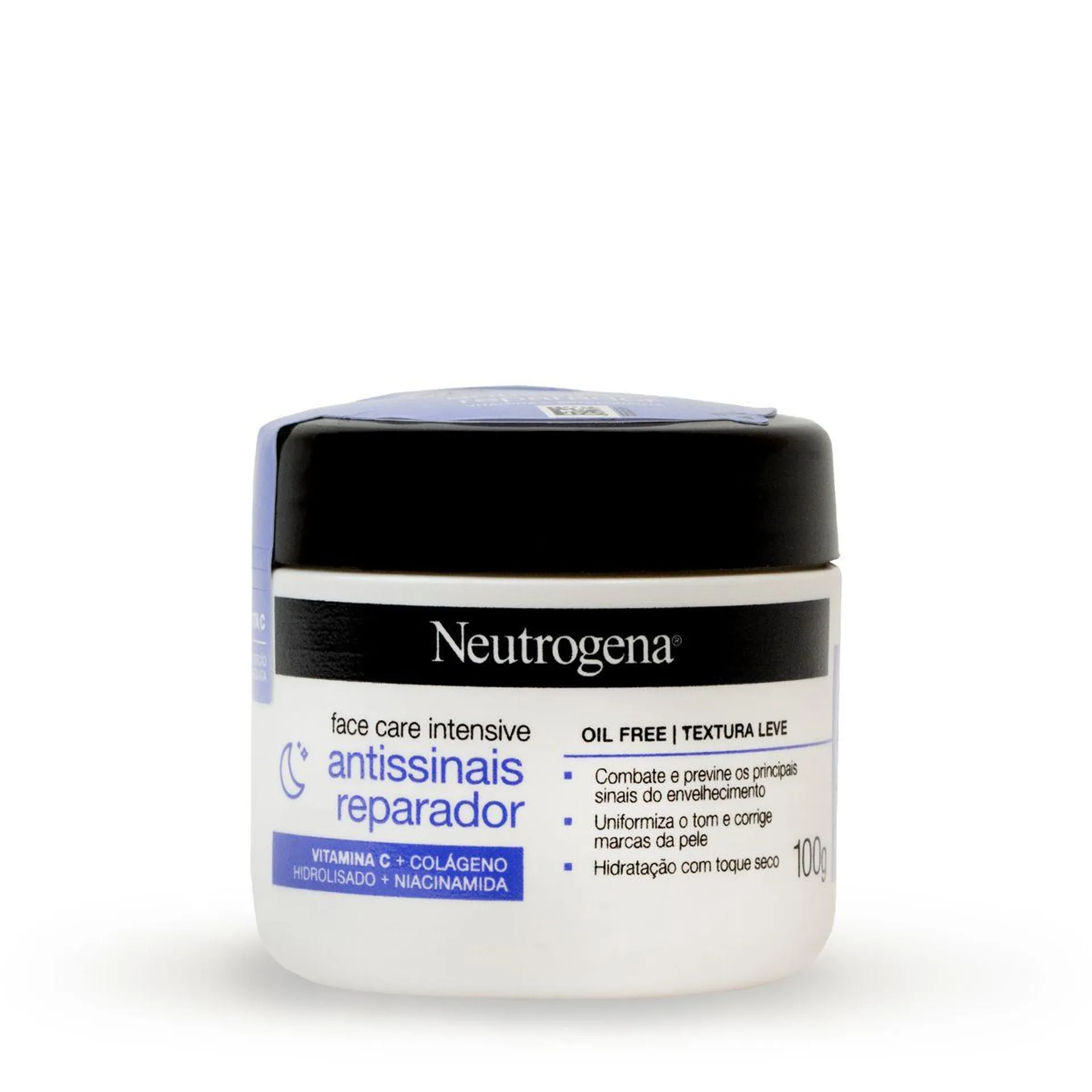 Hidratante Facial Antissinais Reparador NeutrogenaFace Care Intensive, 100g