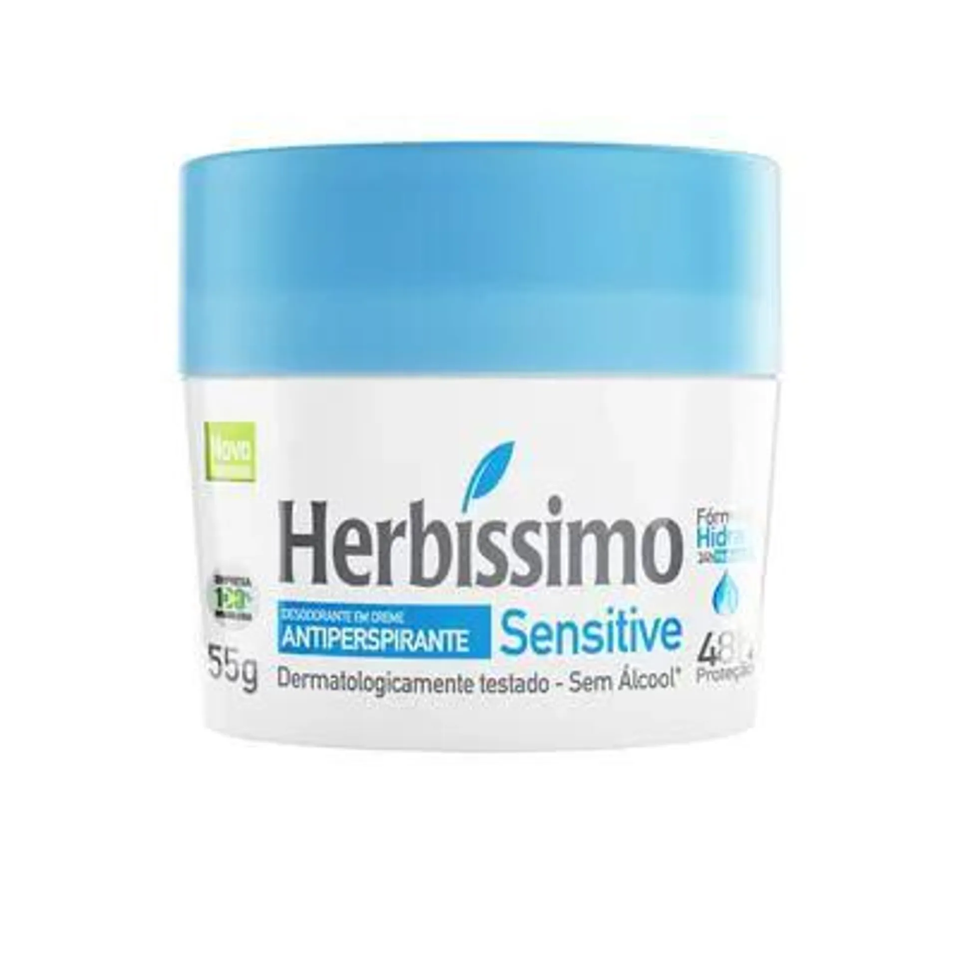 Desodorante Creme Herbíssimo Sensitive 55 gramas