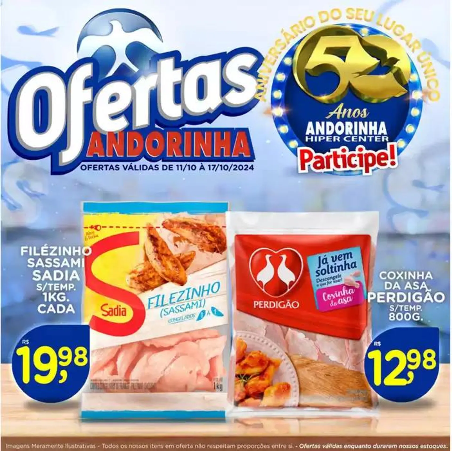 Encarte de Andorinha Hipermercado OFERTAS 11 de outubro até 17 de outubro 2024 - Pagina 19