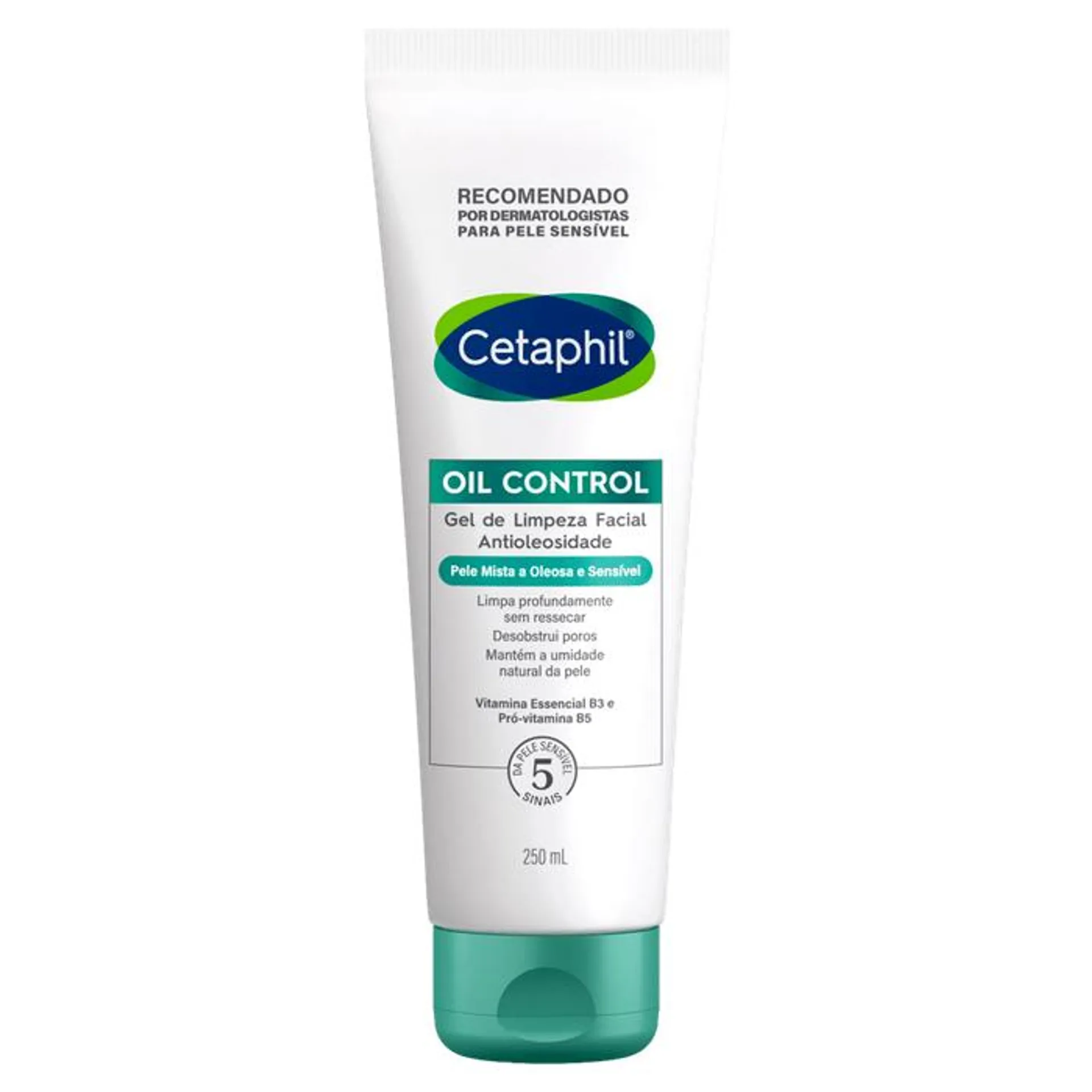 Gel de Limpeza Facial Antioleosidade Cetaphil Oil Control 250ml