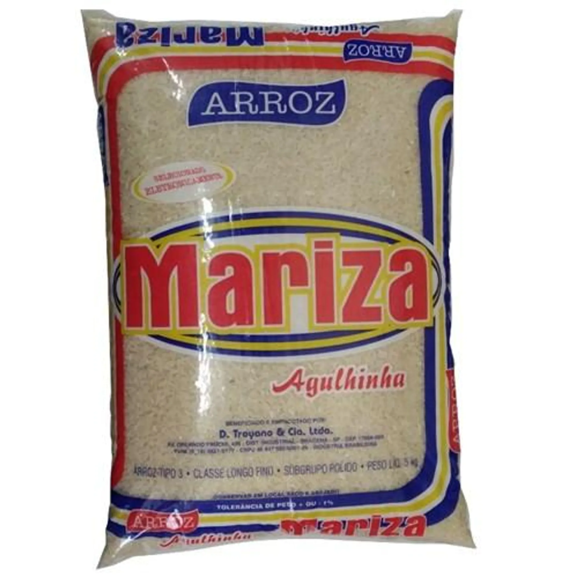 Arroz Mariza Tipo 1 Pacote 5Kg