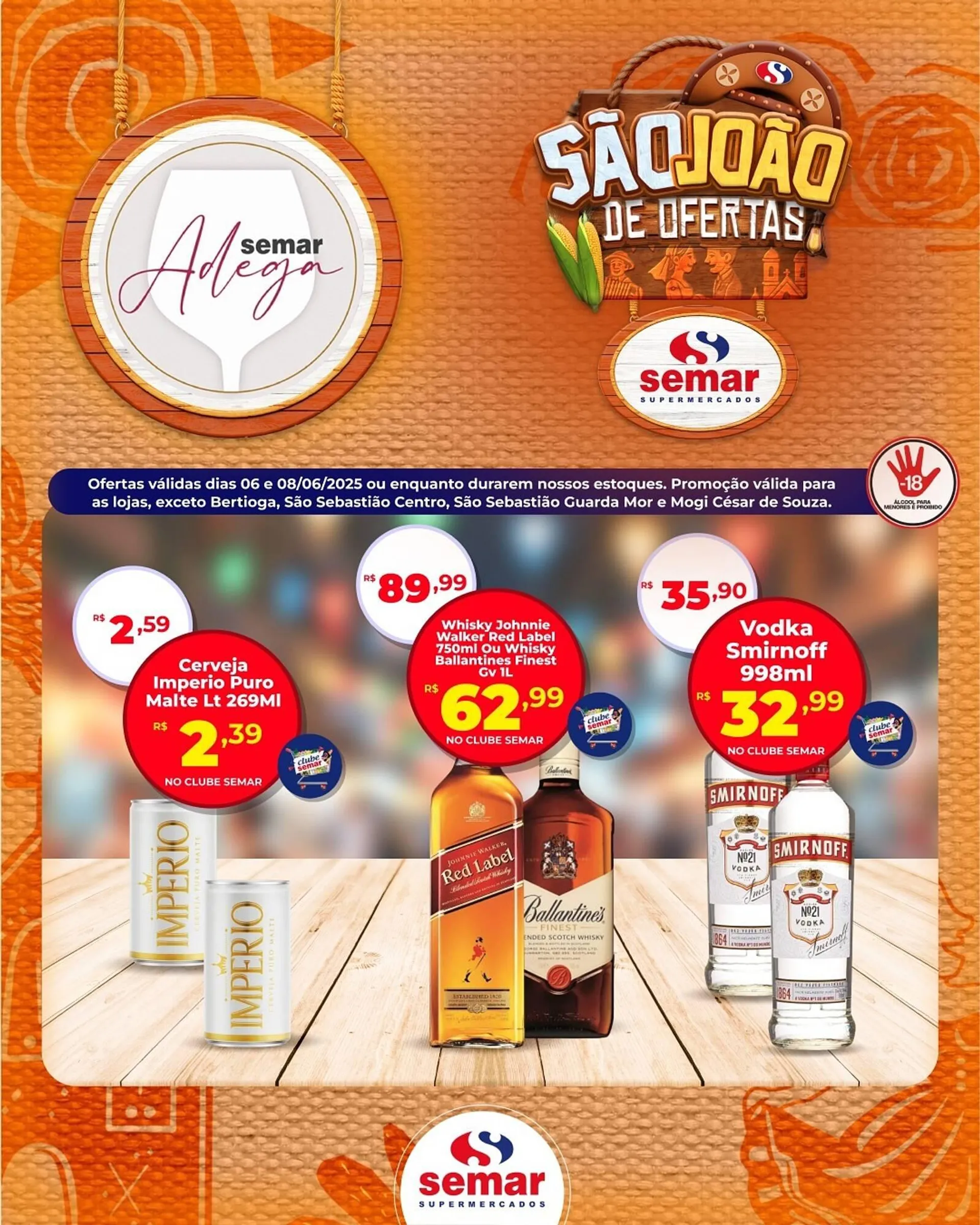 Encarte de Catálogo Semar Supermercado 6 de junho até 8 de junho 2025 - Pagina 2