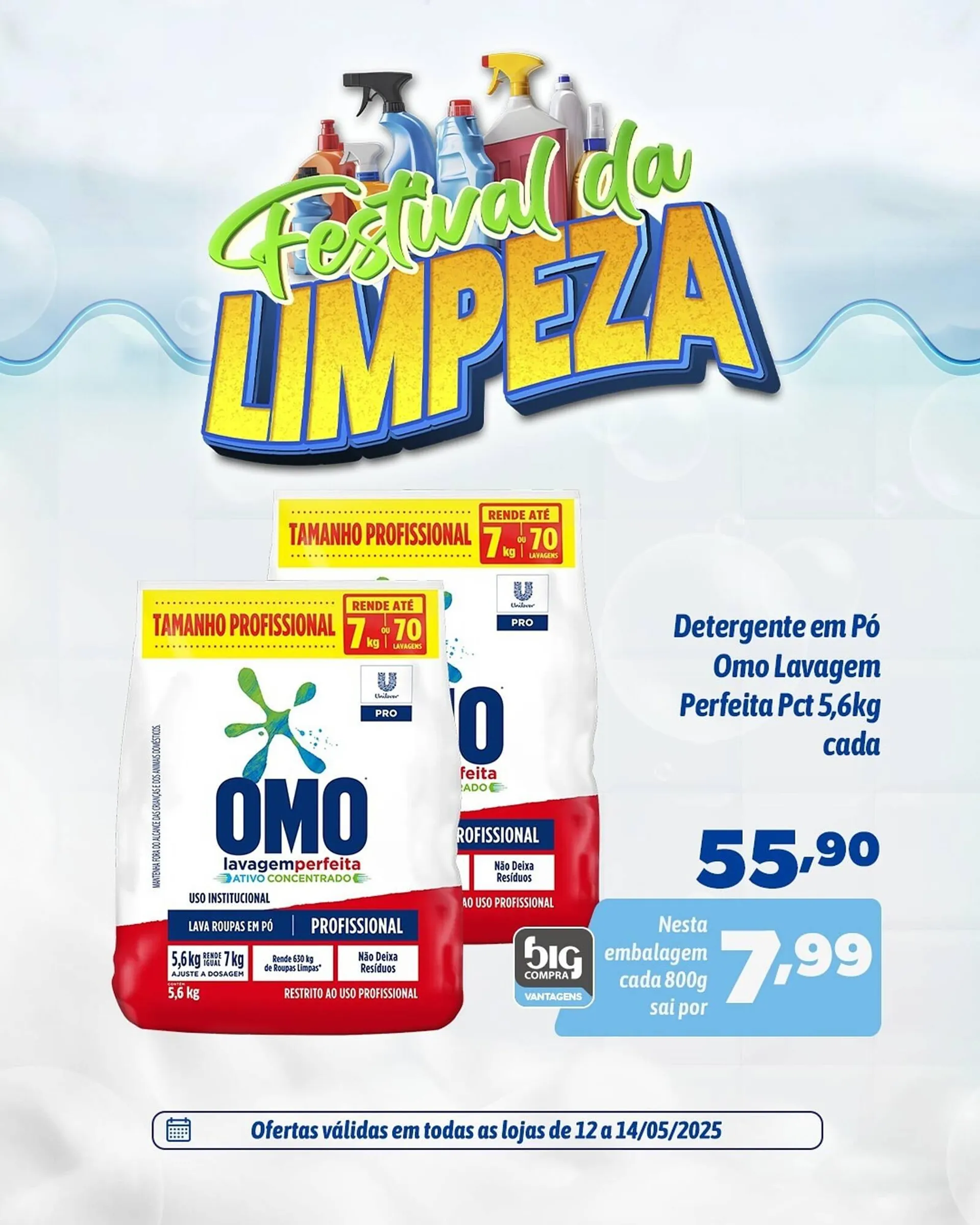 Encarte de Catálogo Supermercados Big Compra 12 de maio até 14 de maio 2025 - Pagina 2