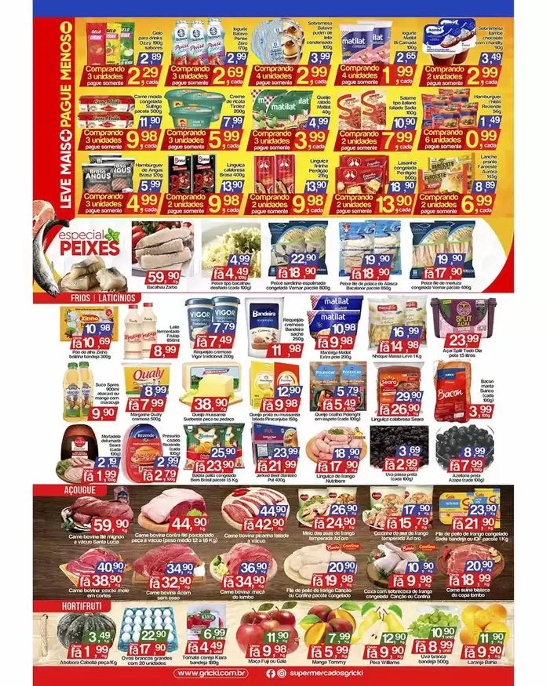 Encarte de Encarte Supermercados Gricki 27 de março até 30 de março 2025 - Pagina 4